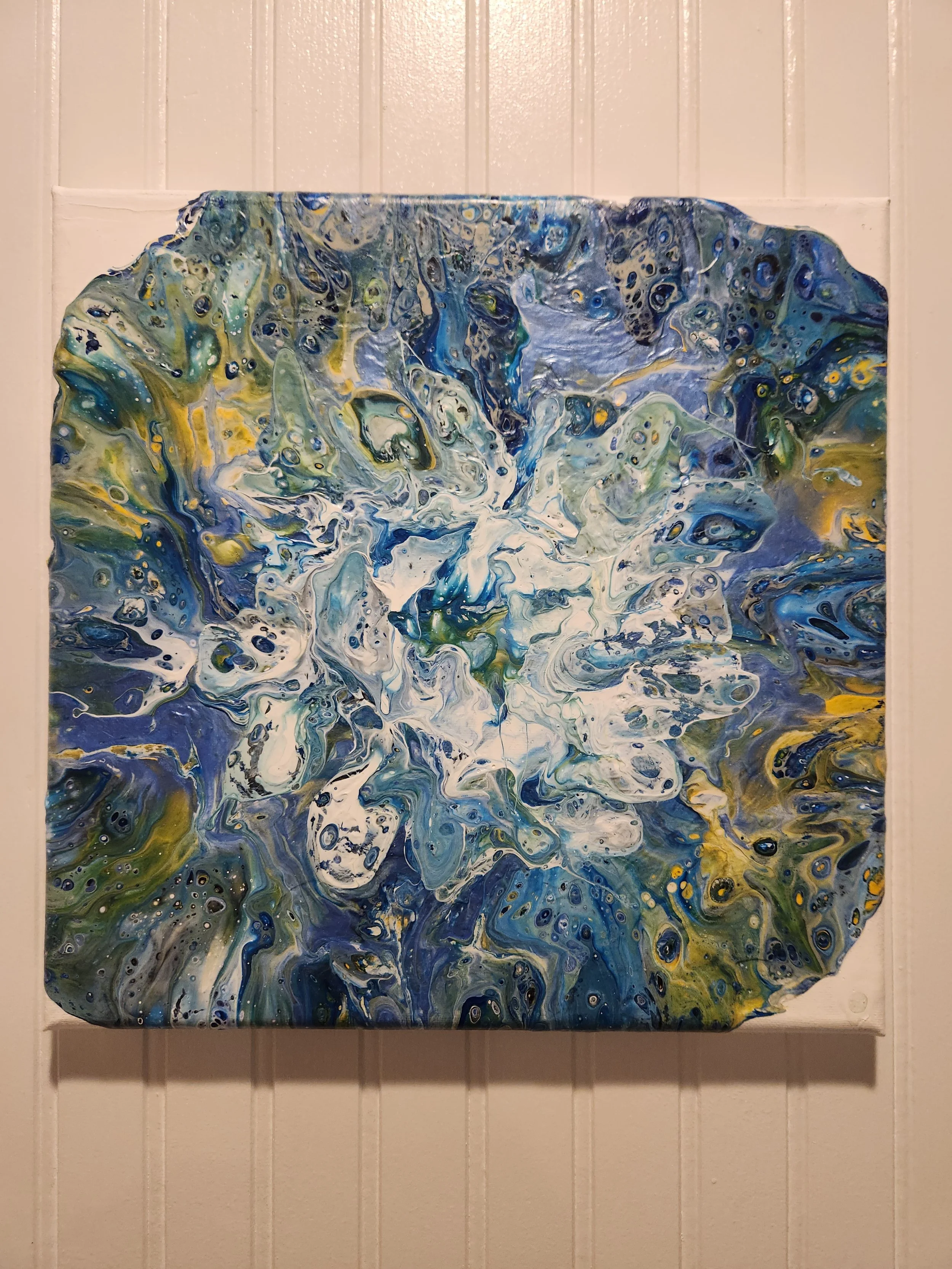 Oceanic Dreamscape - Abstract Acrylic Painting