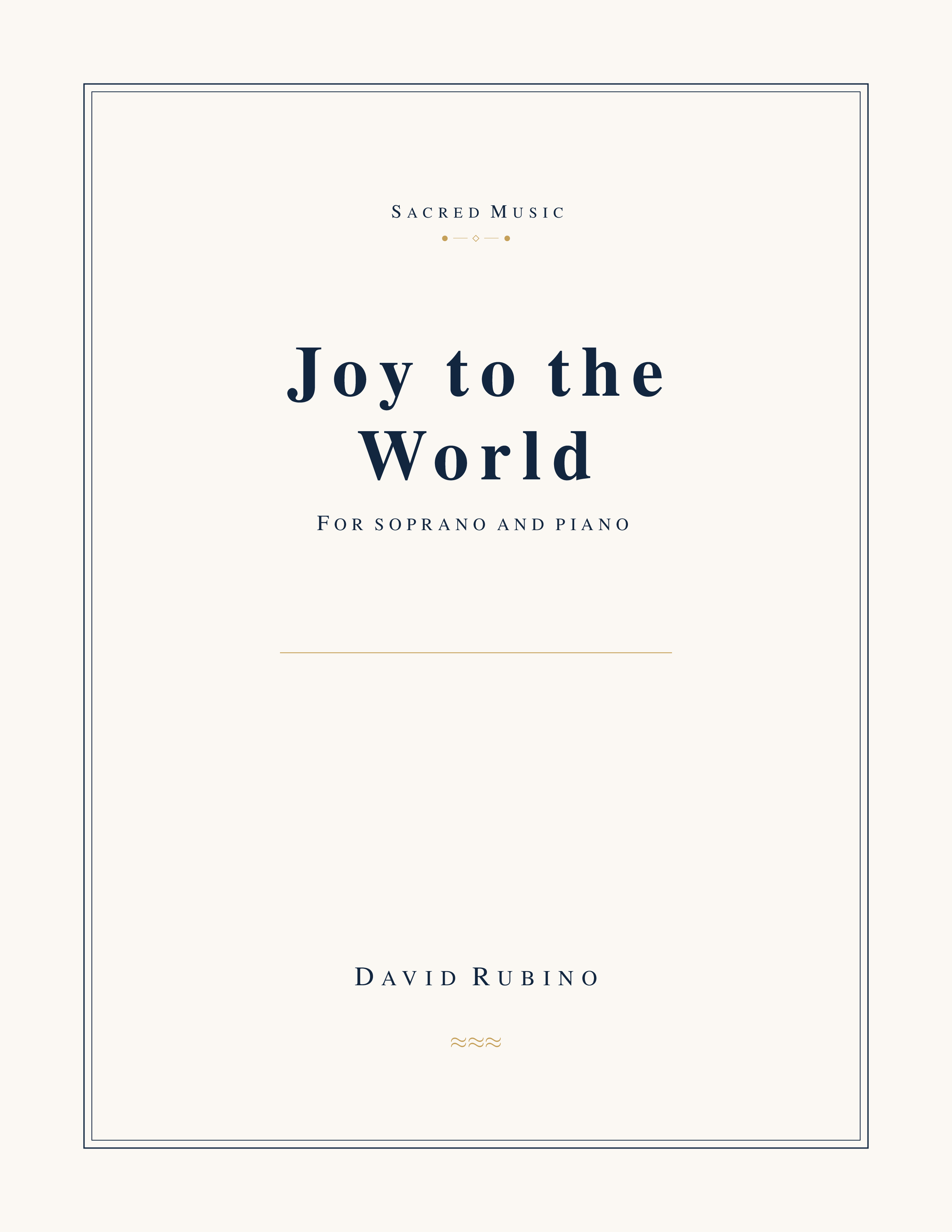 Joy to the World