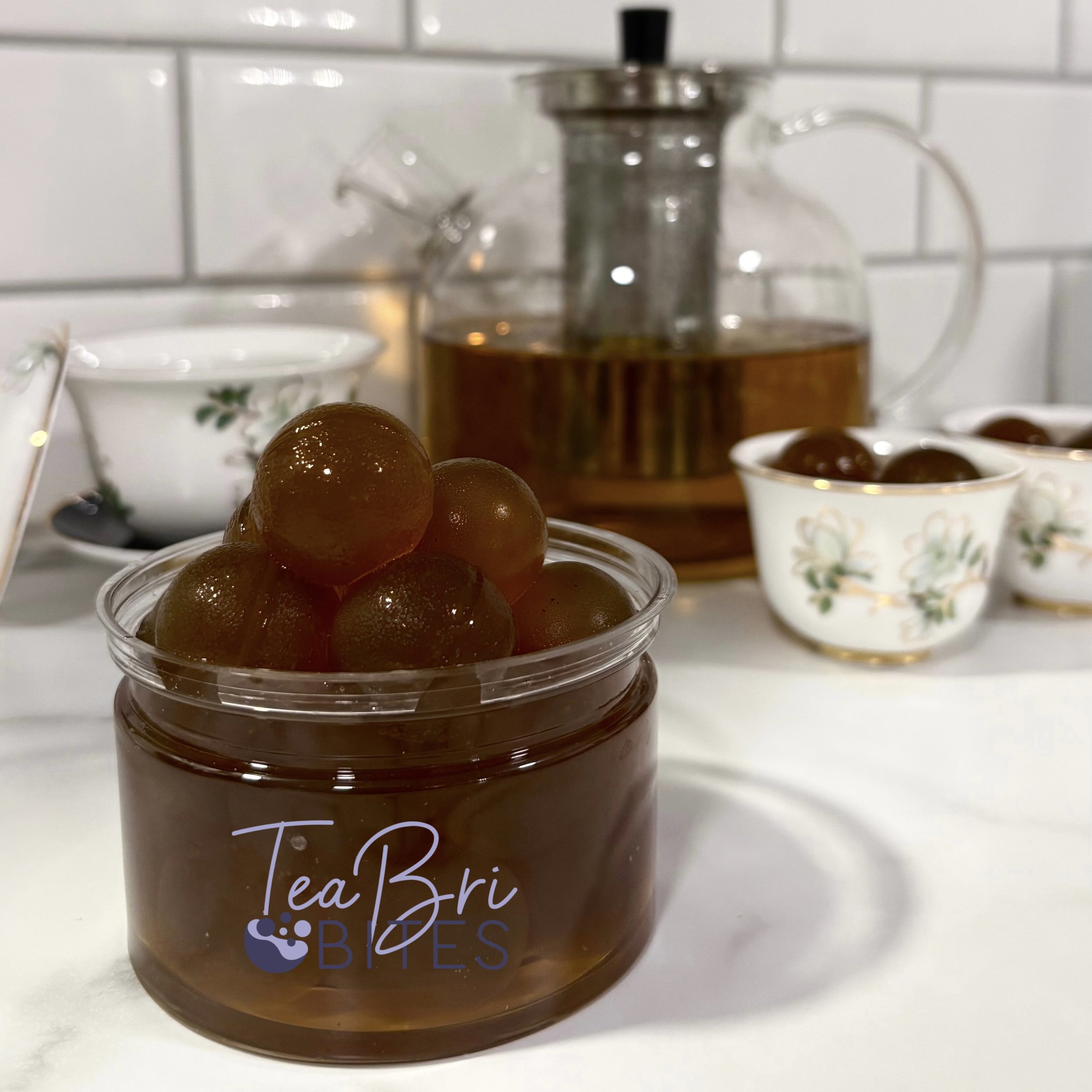 Peppermint Herbal Tea Bites