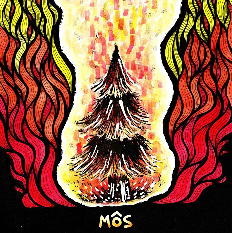 MÔS EP Cover Art Commission