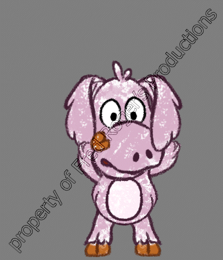 Cartoon Cousin - Worried 2. Rigging and animation in Esoteric Spine. Property of Fred Roger's Productions.