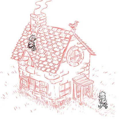 Rather than starting as a sketch on paper, this piece was made digitally first.