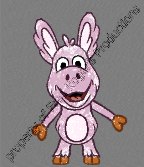 Cartoon Cousin - Happy 2. Rigging and animation in Esoteric Spine. Property of Fred Roger's Productions.