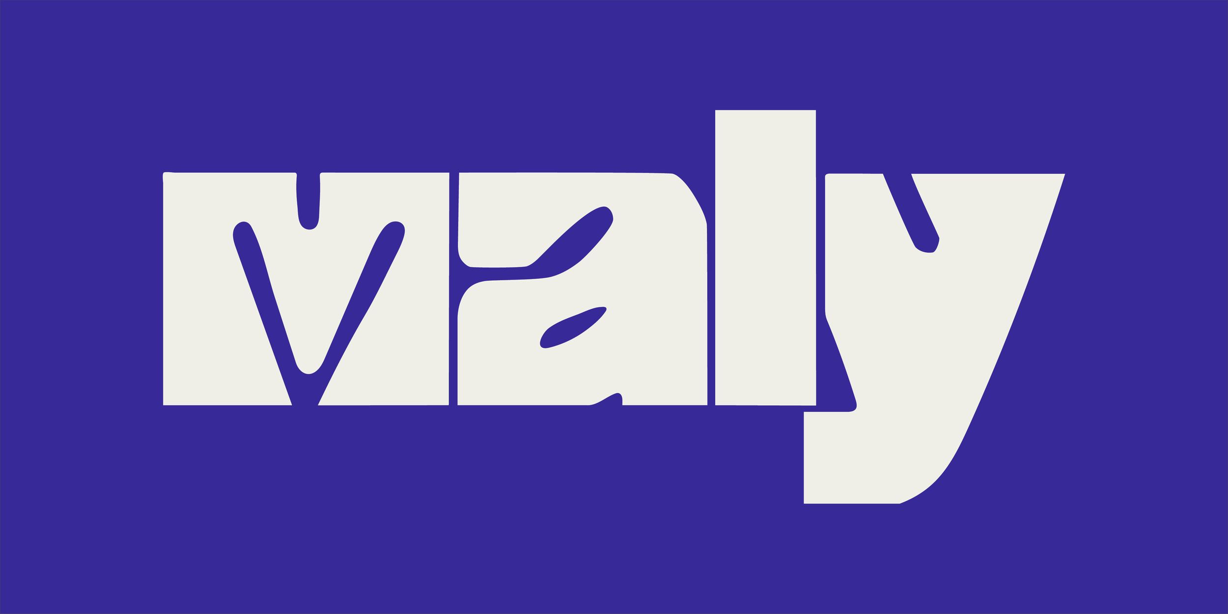 The word 'VIRAL' written in large, stylized white letters on a dark blue background.