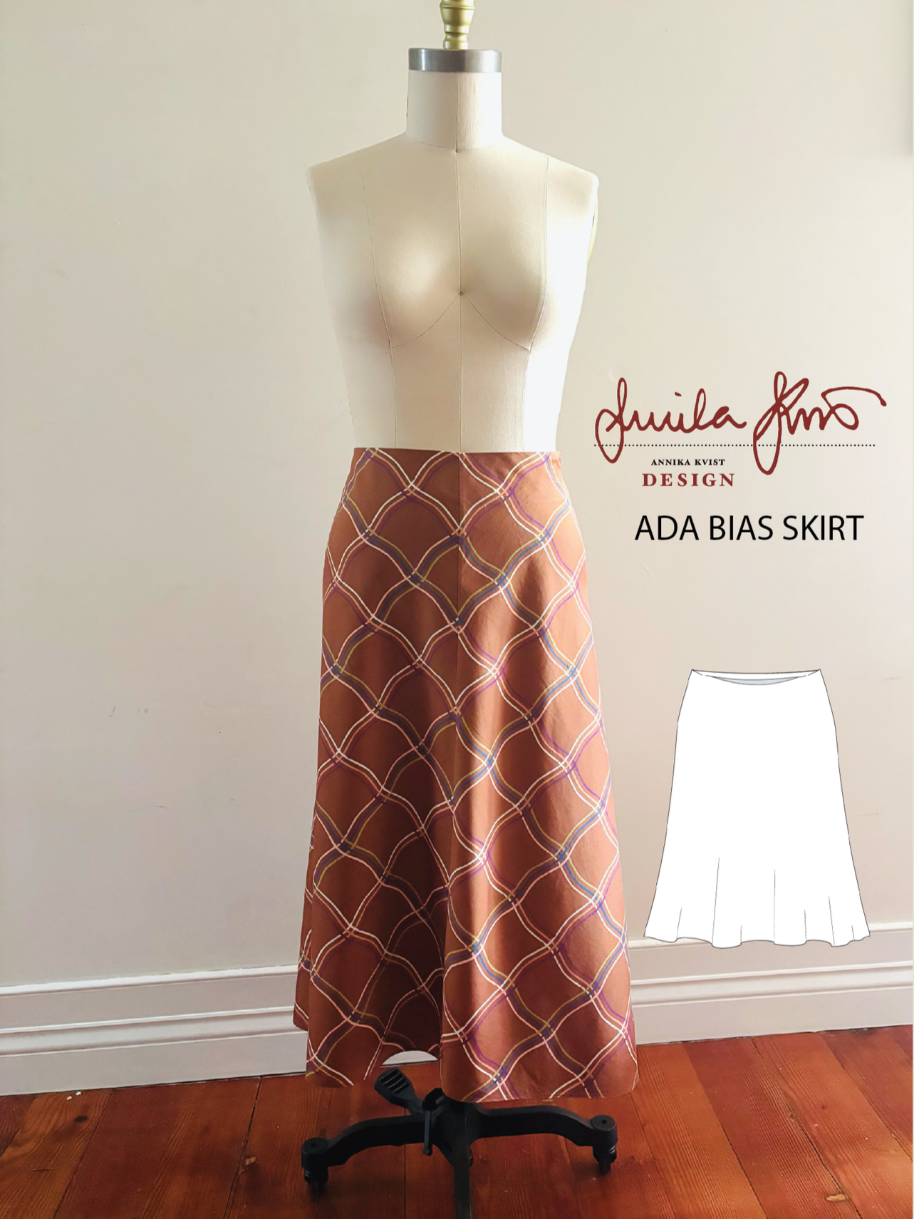 ADA BIAS SKIRT