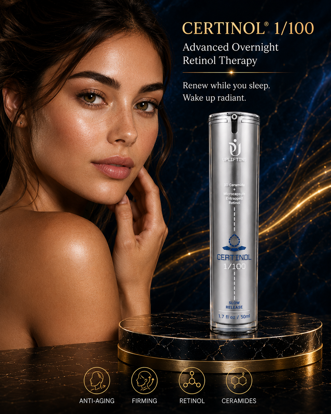 CERTINOL® 1/100 3D Ceramide + Microcapsule Entrapped Retinol