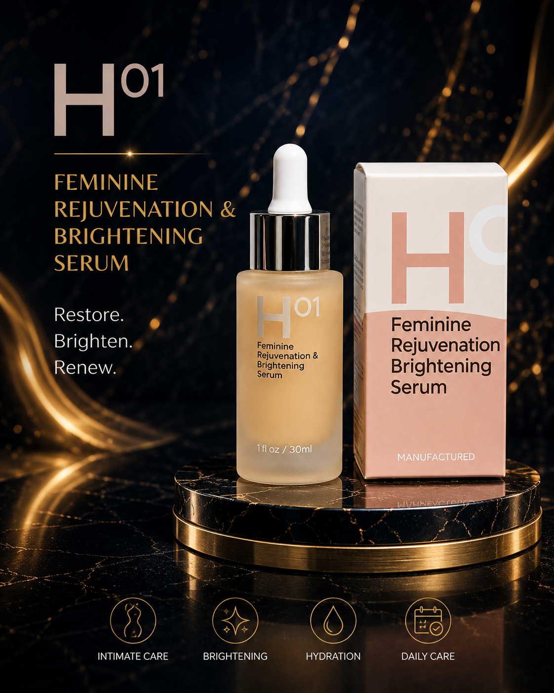 H01 Feminine Rejuvenation & Brightening Serum