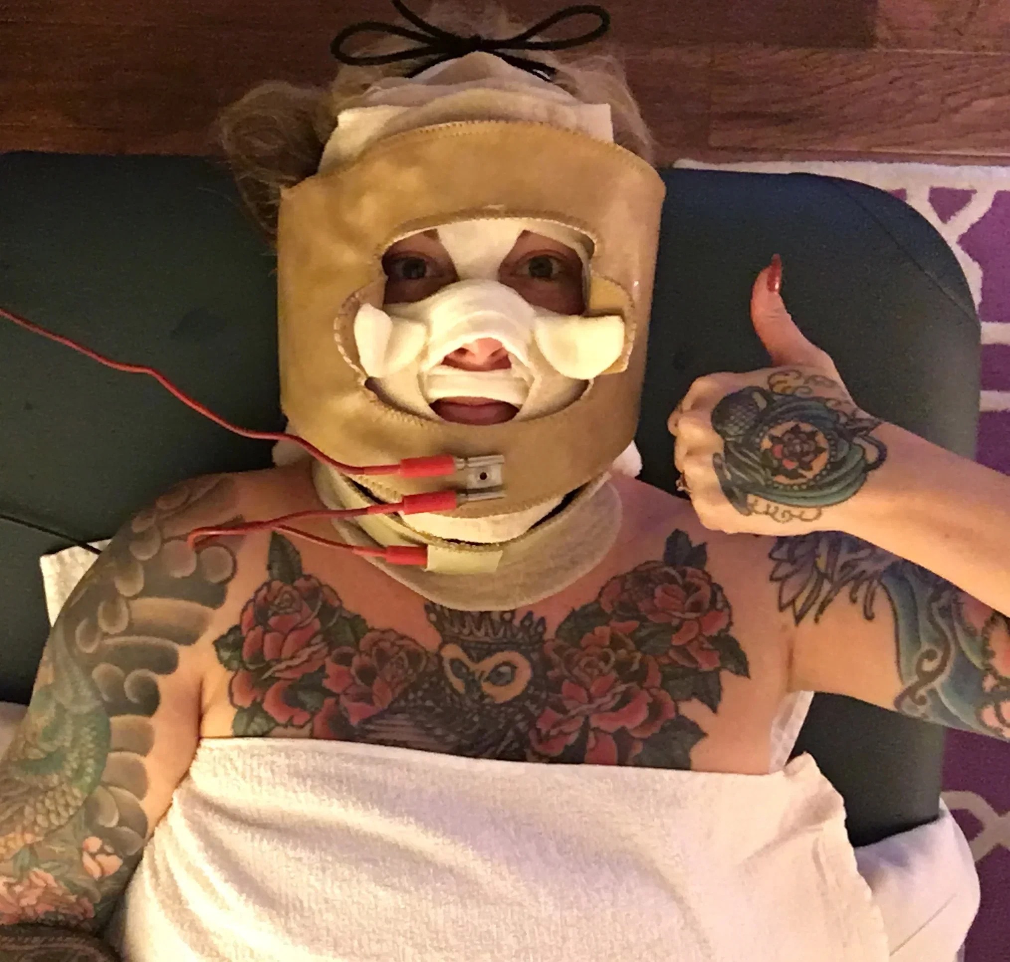 Craziest Facial EVER?!!  by Seanna Miriah