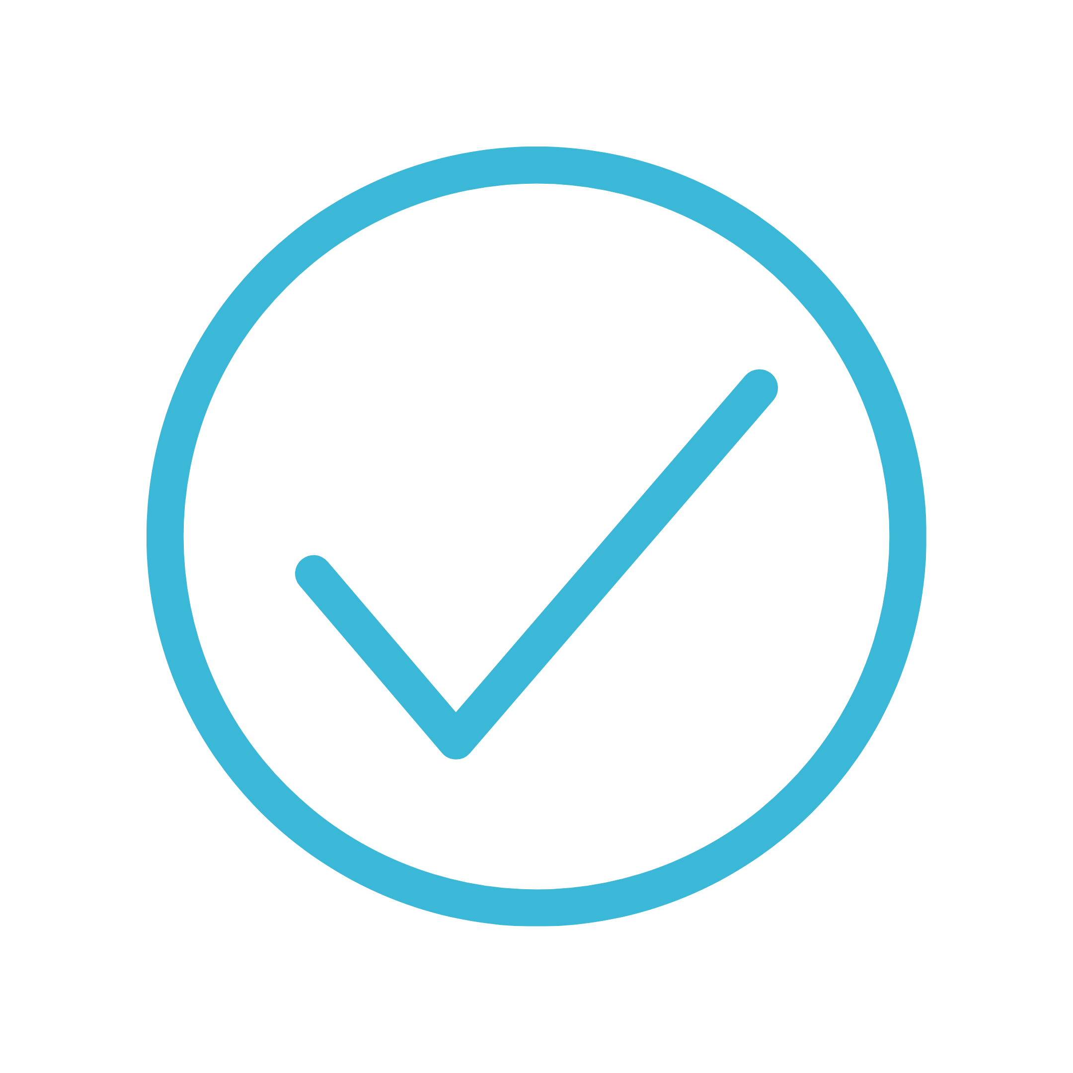 Blue outline map pin icon over black background.