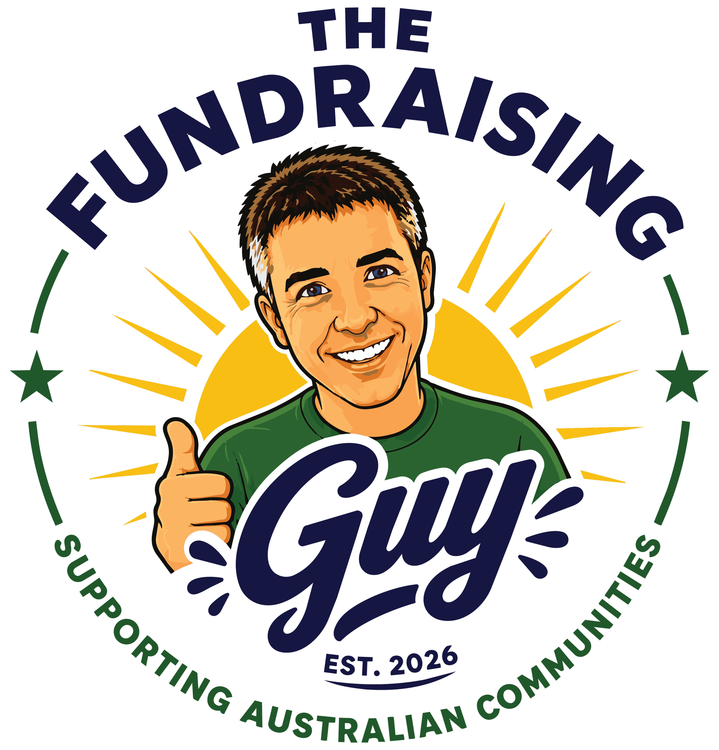 The Fundraising Guy Logo | Expert Fundraising Services for Australian Organisations