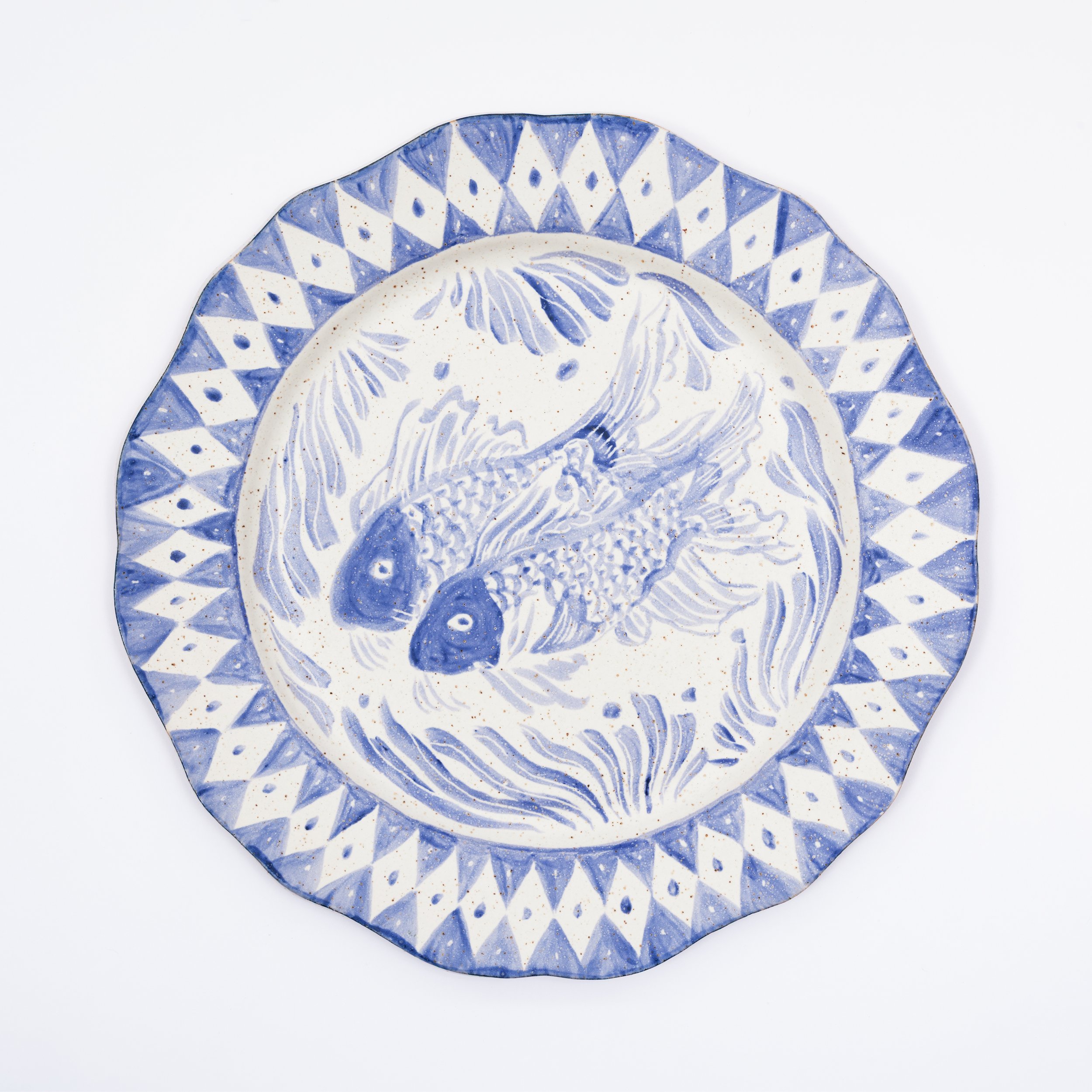 Two Fish Circular Plater