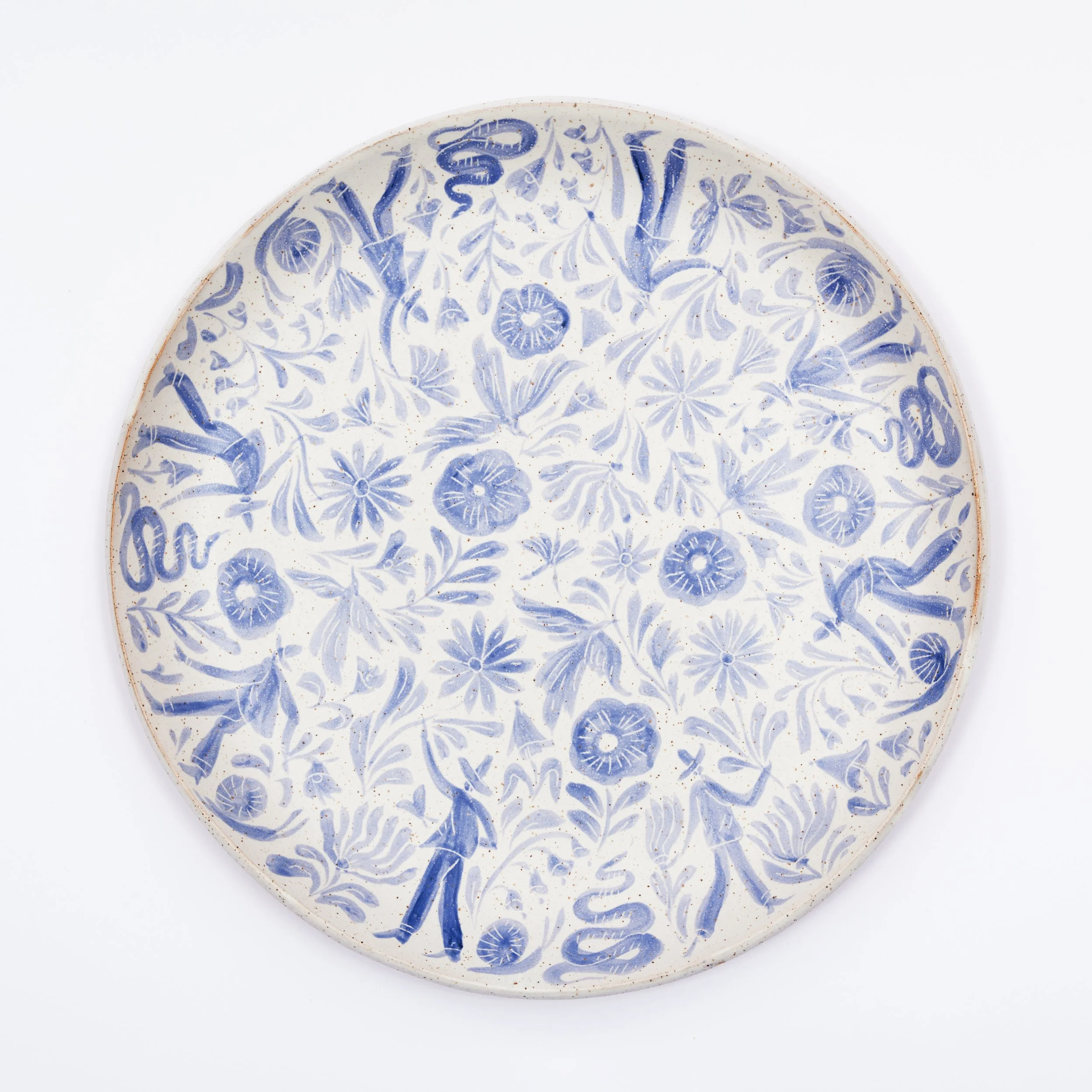 Large and Deep Circular Platter