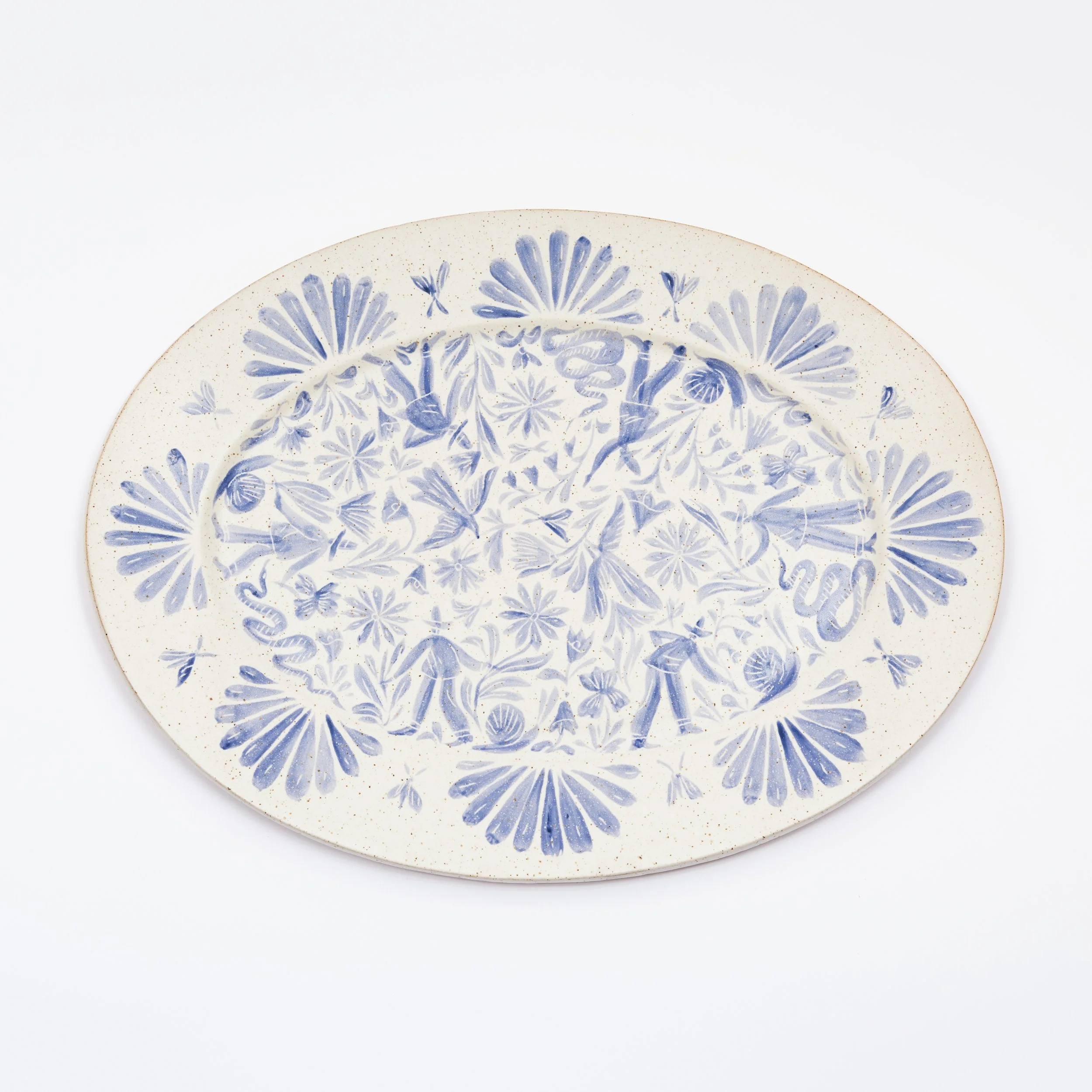 Oval Gardener's Plate