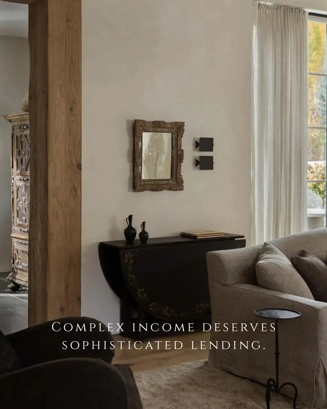 The standard lending model was not designed with you in mind.

Physicians, dentists, executives, and business owners earn differently, structure their income differently, and often hold more complexity than a straightforward application can accommoda
