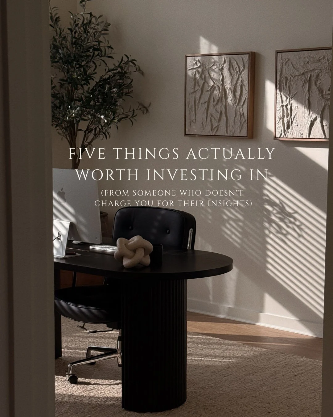 In most circumstances, my guidance costs you nothing &mdash; I'm compensated by the lender, not by you. But a few things are truly worth investing in.

These are the five I'd tell you to spend on. Everything else, let's work through together. 

#mort