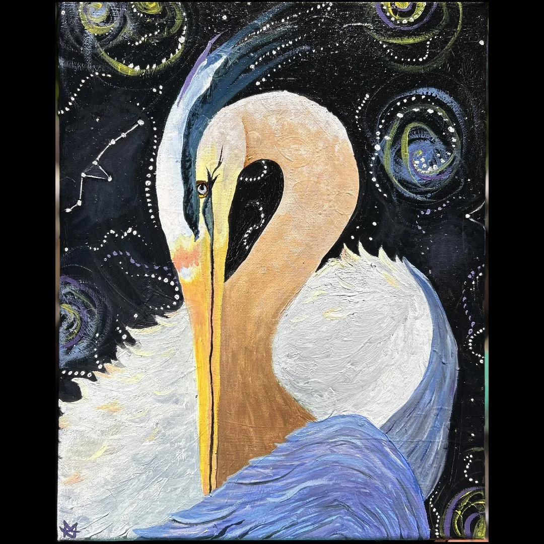 "Sky Stork" - Print