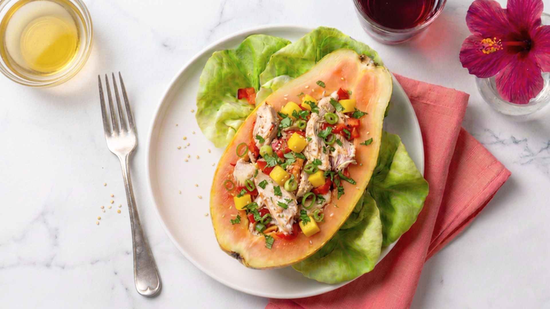 Tropical Chicken Salad
