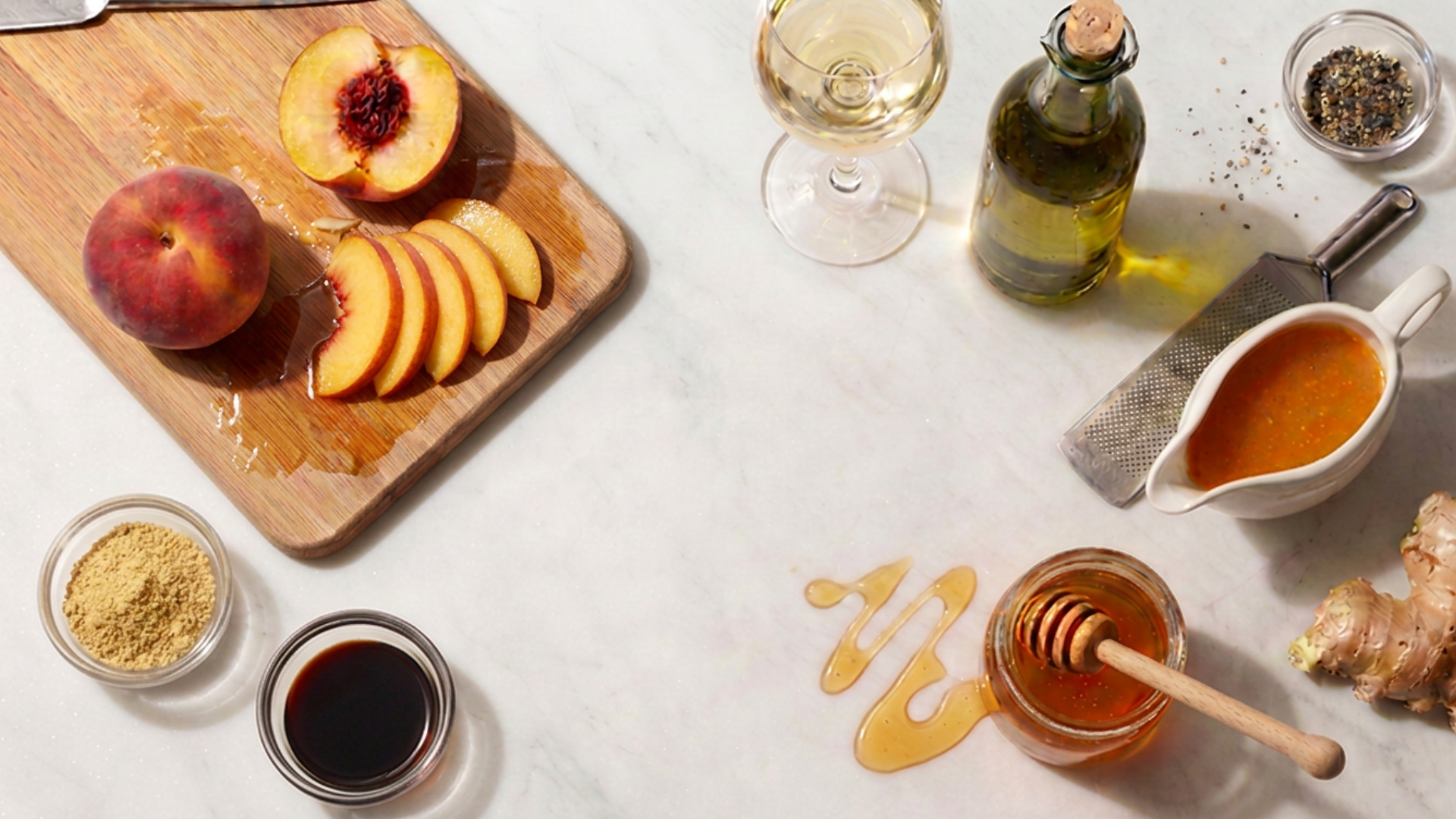 Ginger Peach Dressing