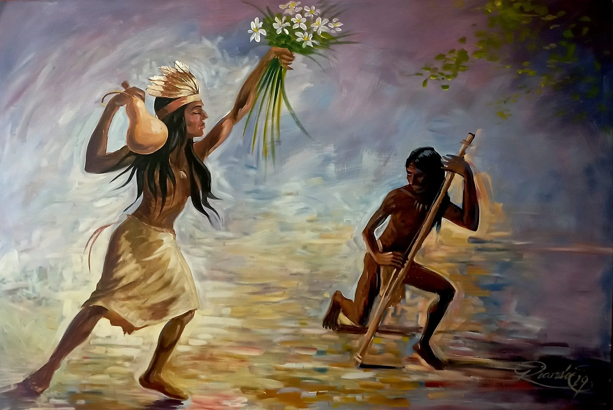 Danza de la mujer bonita (Ricardo Escalante)