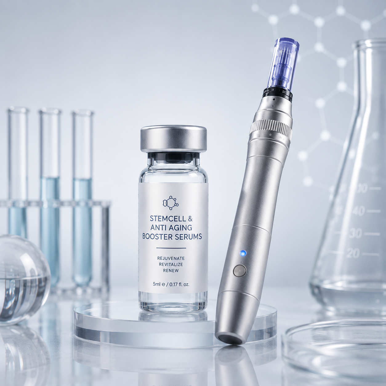 Micro-Needling w/ Stemcell & Booster Serums