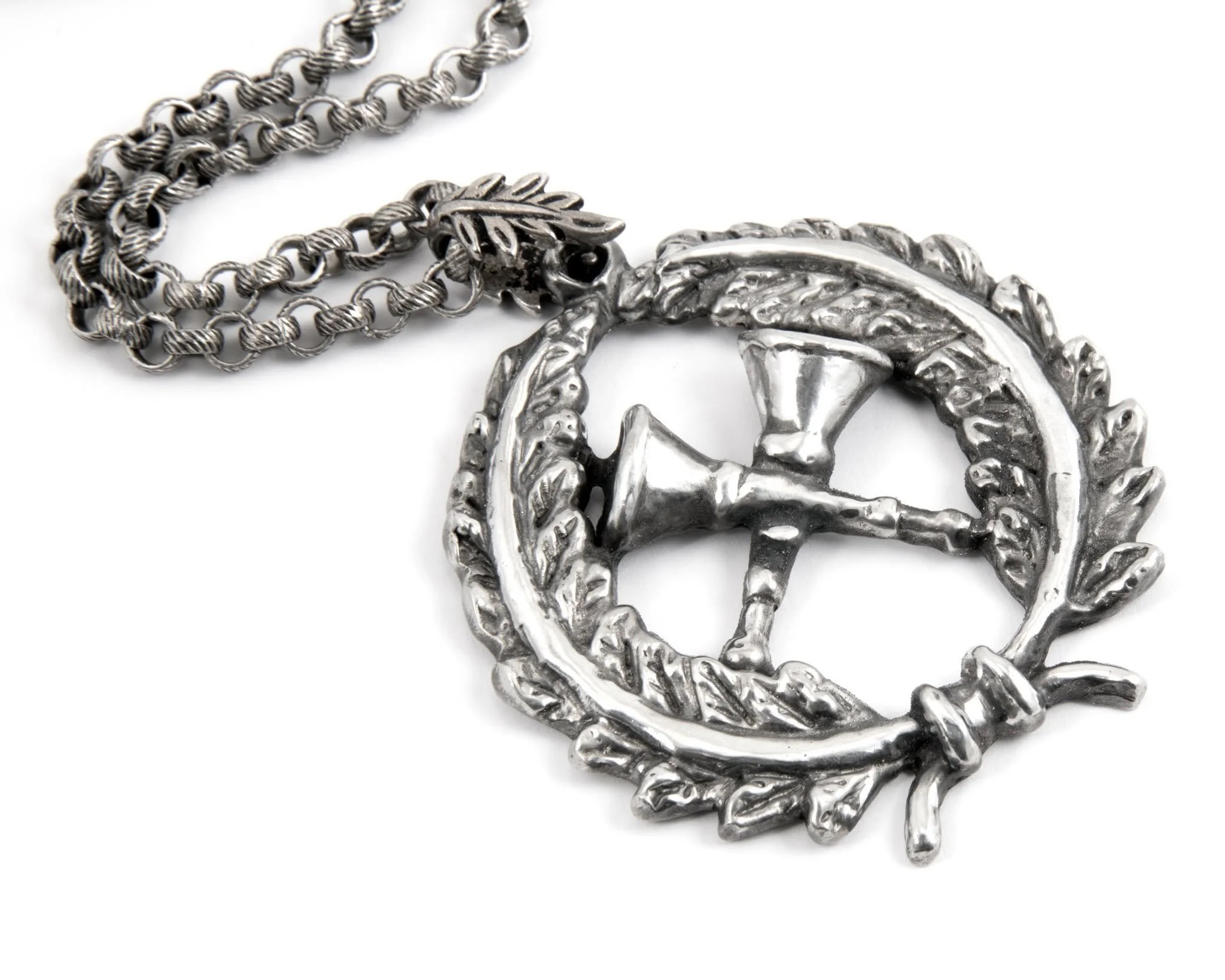 Herald Laurel Medallion, 2025, Pewter