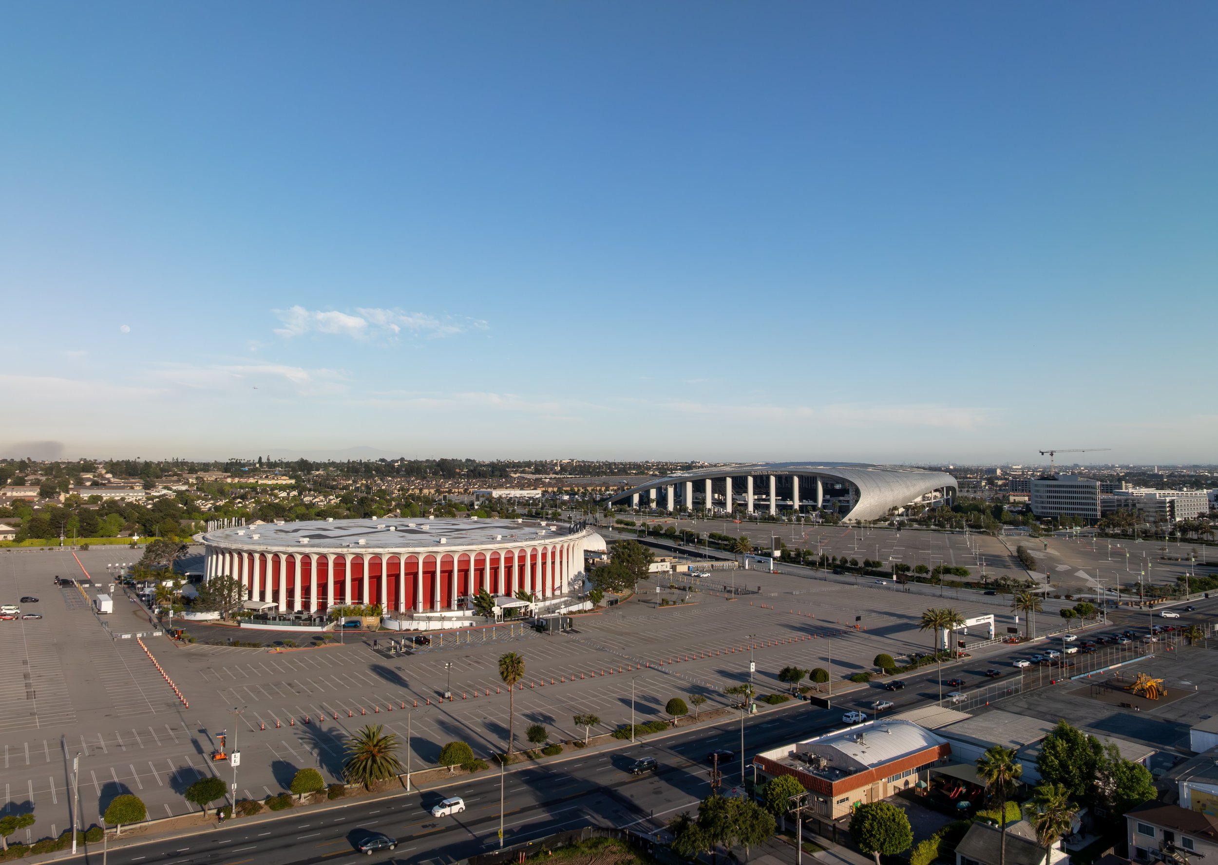 Sofi Stadium Diptych, 2025 