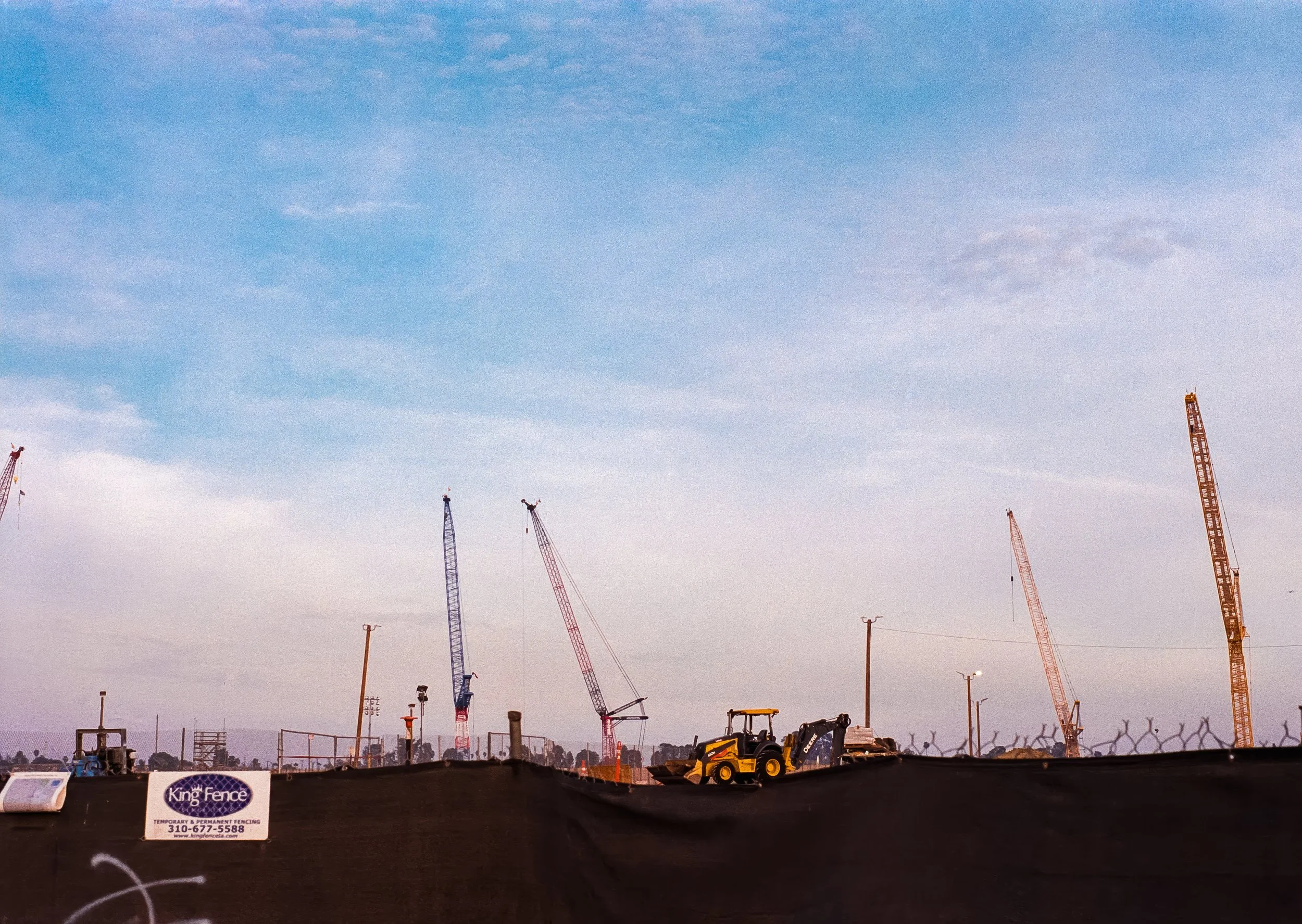 Sofi Stadium Diptych, 2016/2017