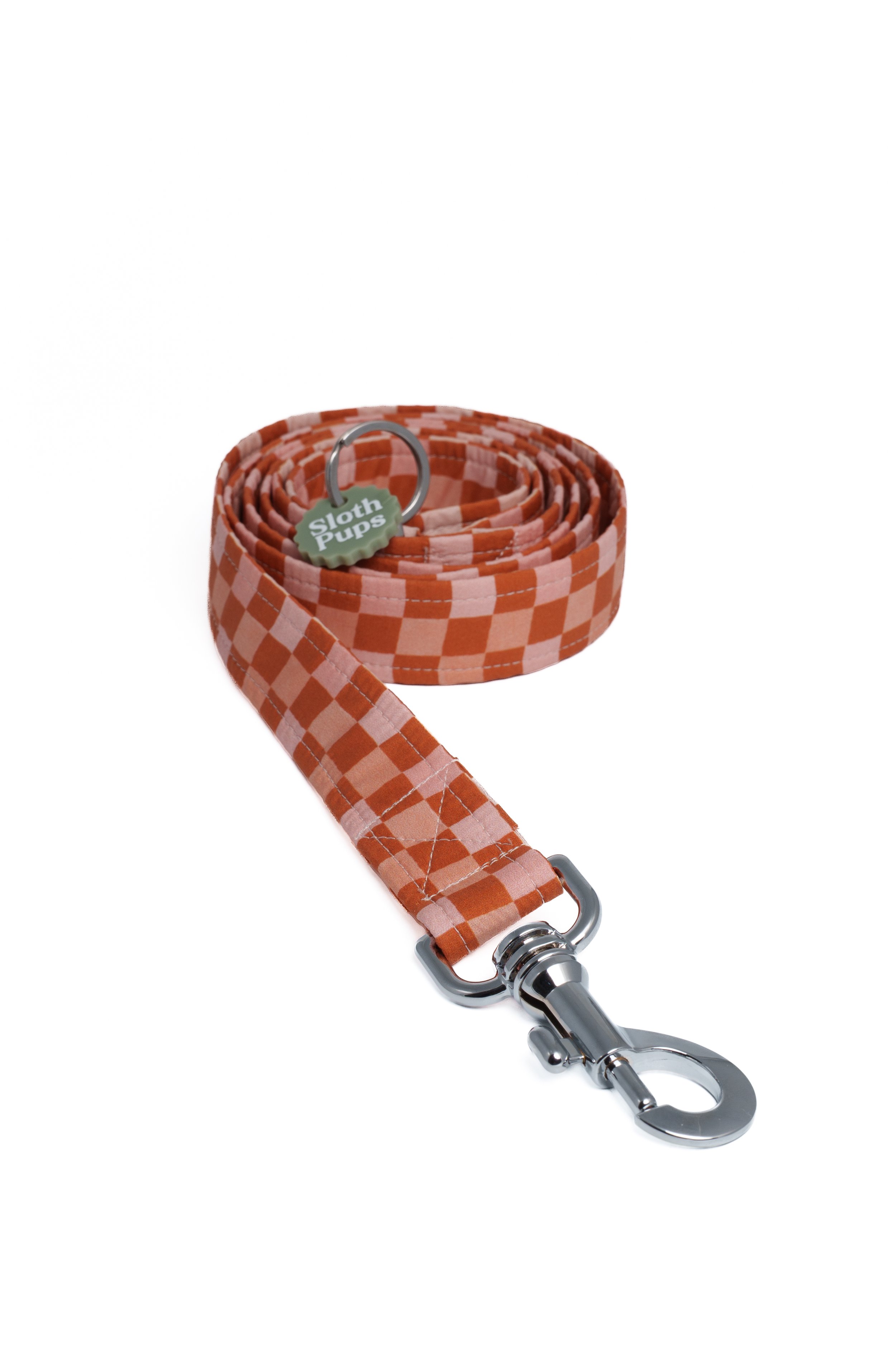 Earthy Checker Dog Leash
