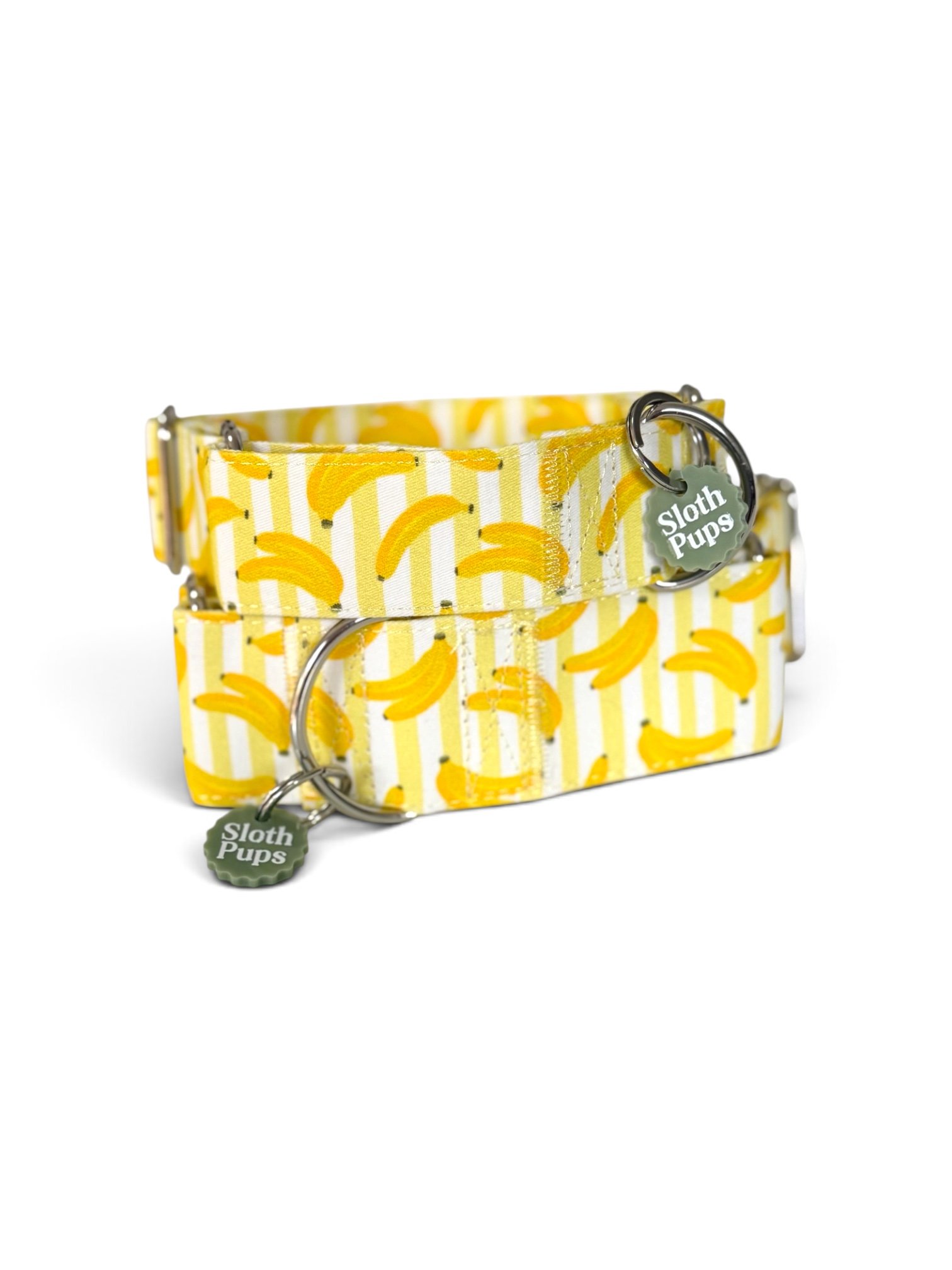 Yellow Martingale Collar – Banana Bunch Martingale Dog Collar