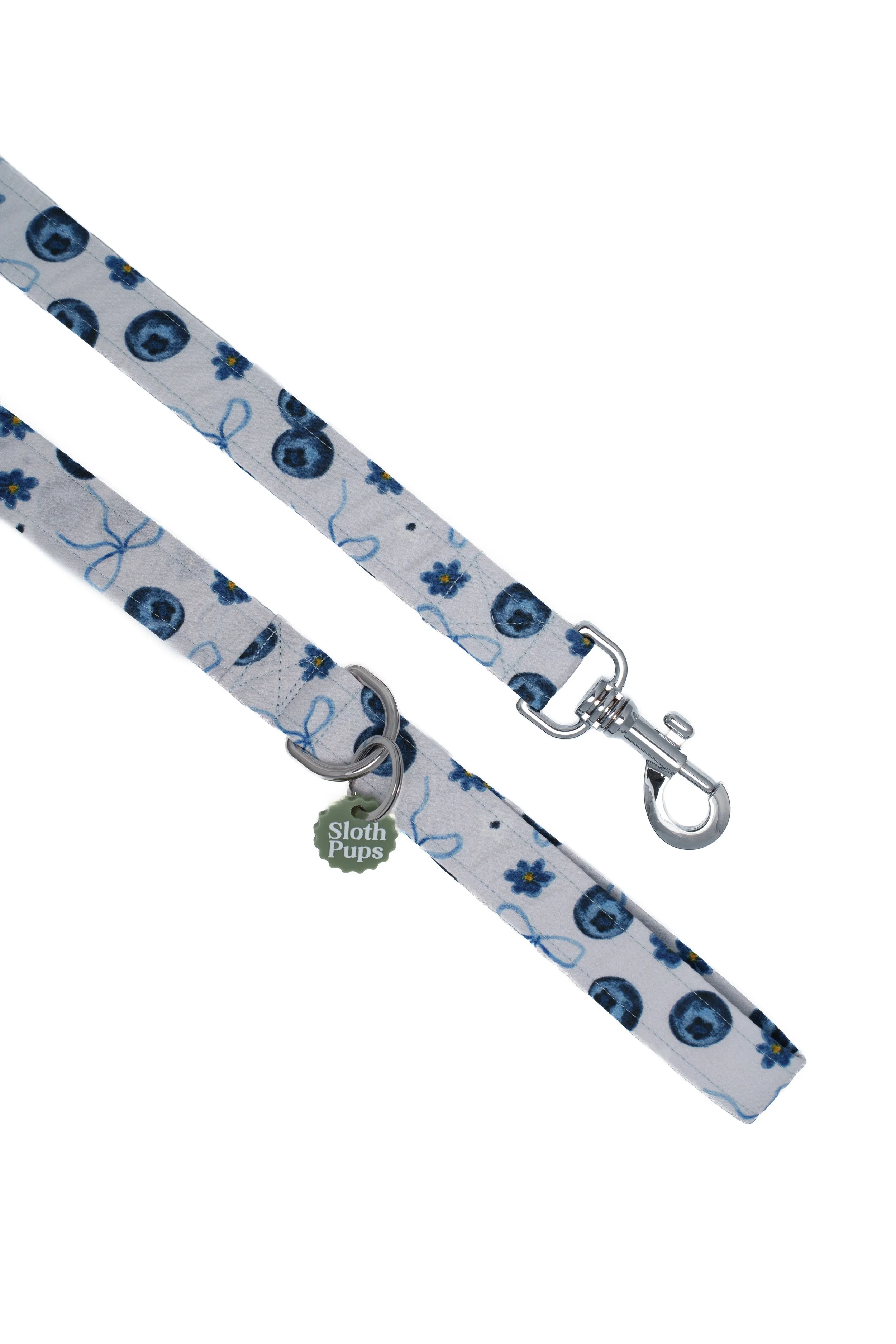 Blueberry Bow Belle Angled Leash Flat lay birds Eye.jpg