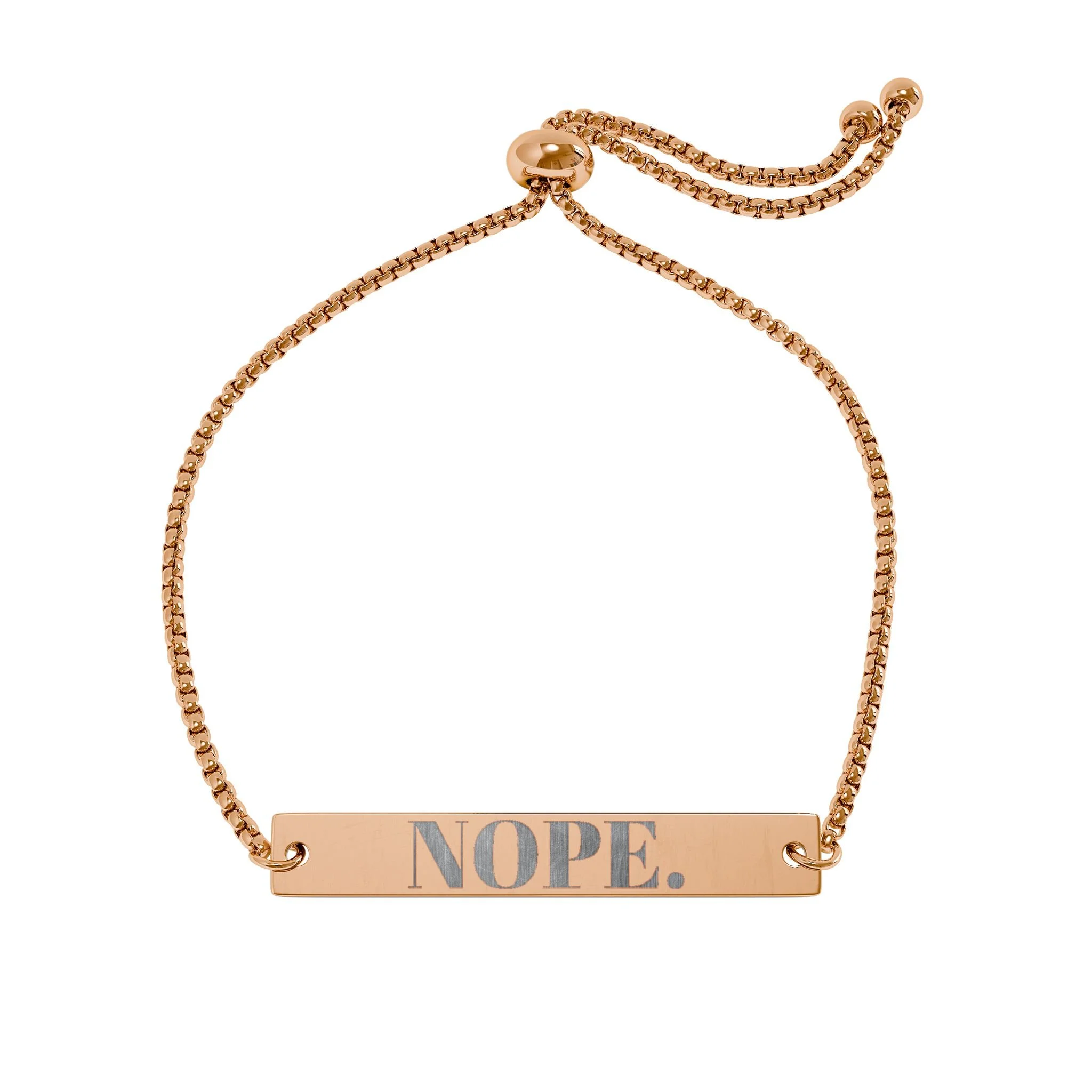 NOPE. On Your Wrist