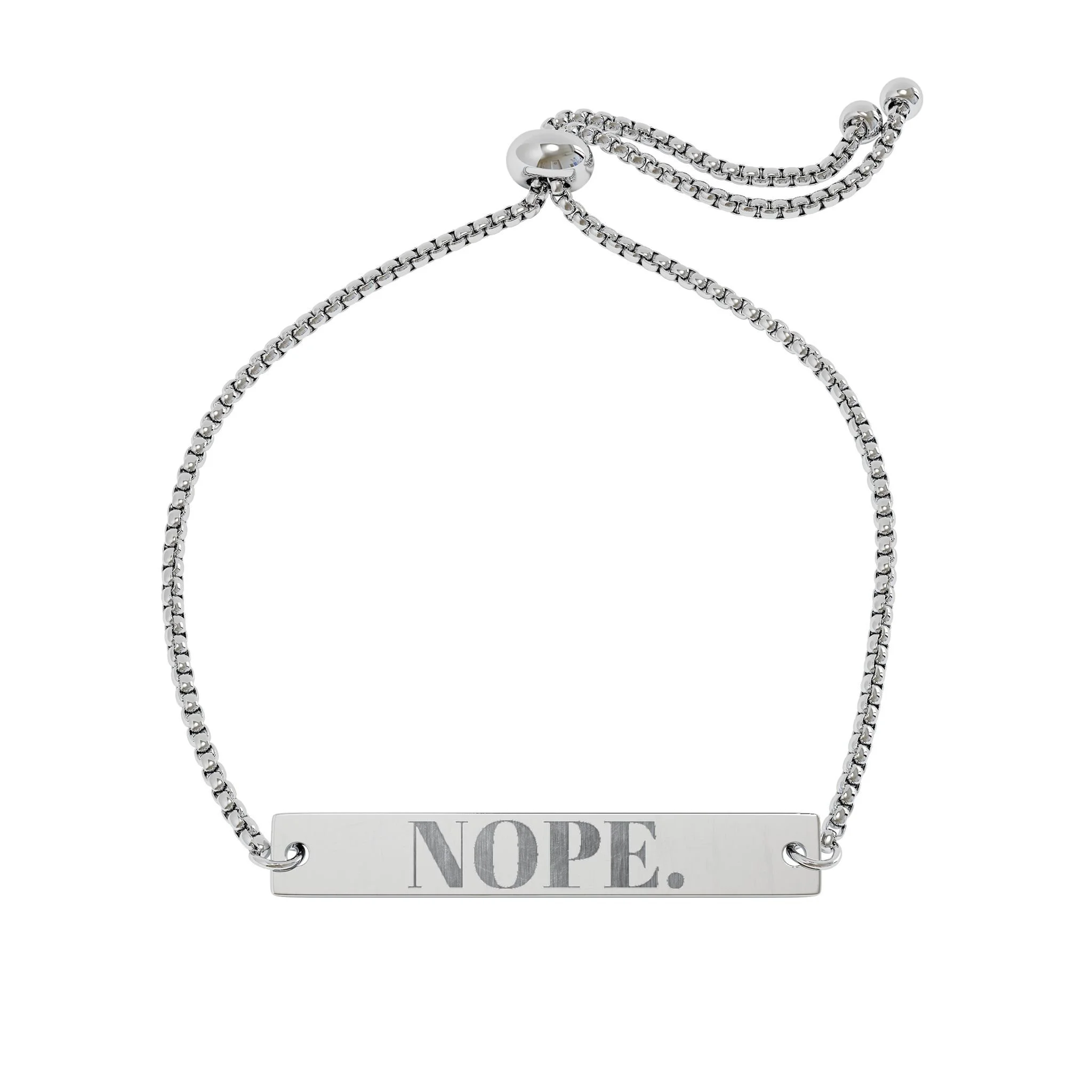 NOPE. On Your Wrist