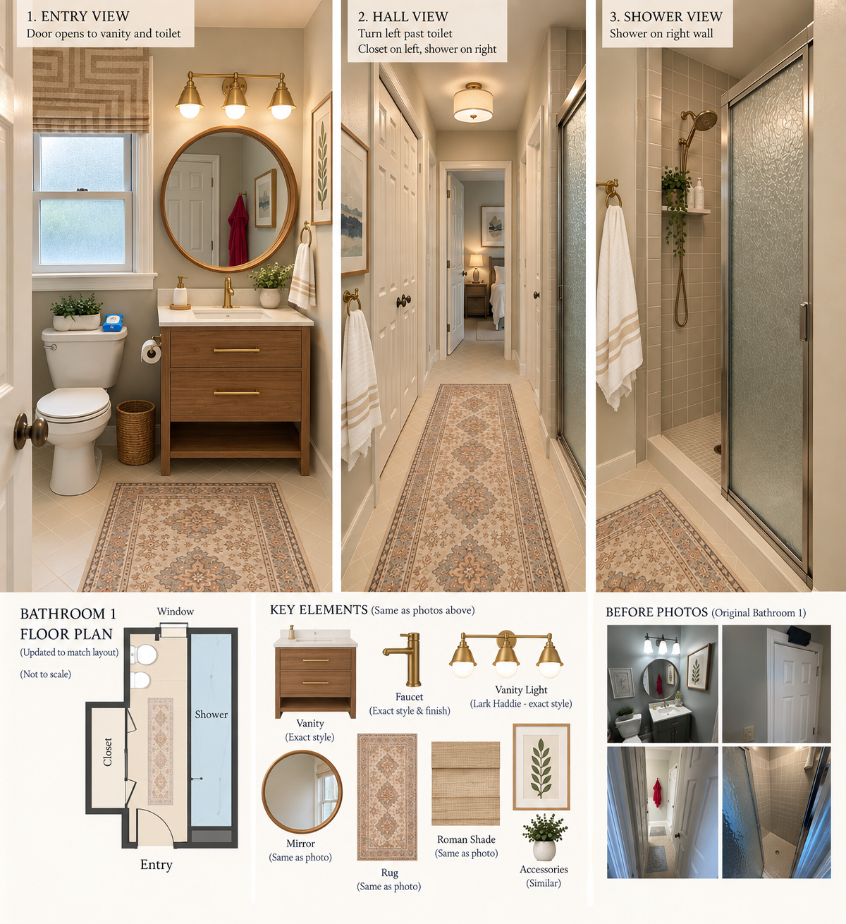 Bathroom Refresh — Ready for Resale