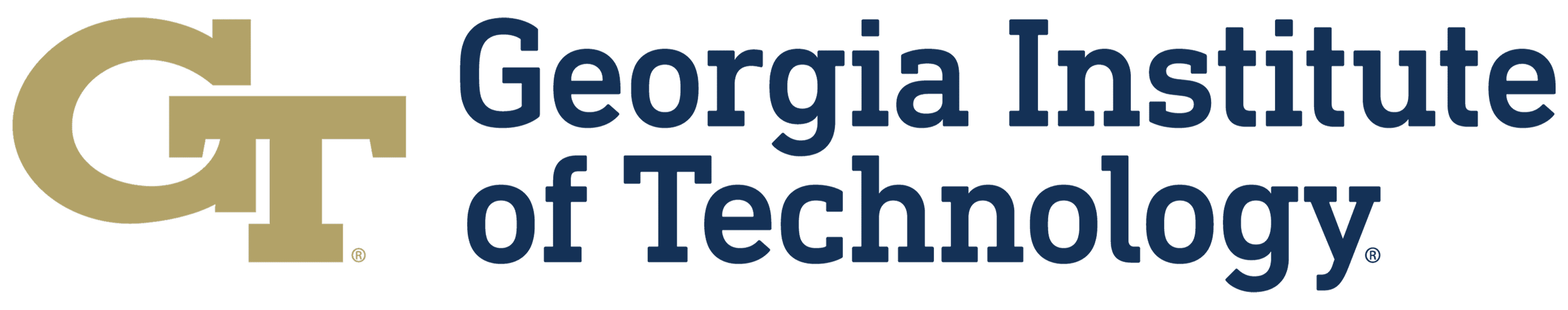 Georgia Institute of Technology logo with stylized 'GT' symbol and the institution's name.