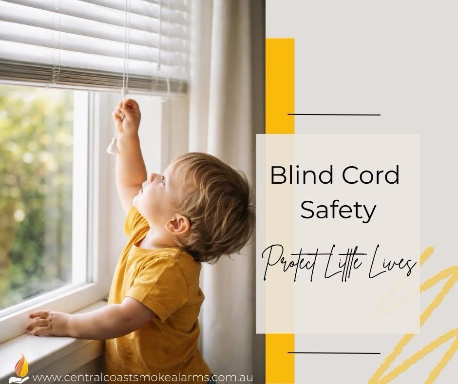 Did you know loose blind and curtain cords can pose a serious strangulation risk to young children?

Simple steps can make a big difference in keeping your home safe.

✔️ Keep all blind and curtain cords out of reach of children
✔️ Use cord cleats or