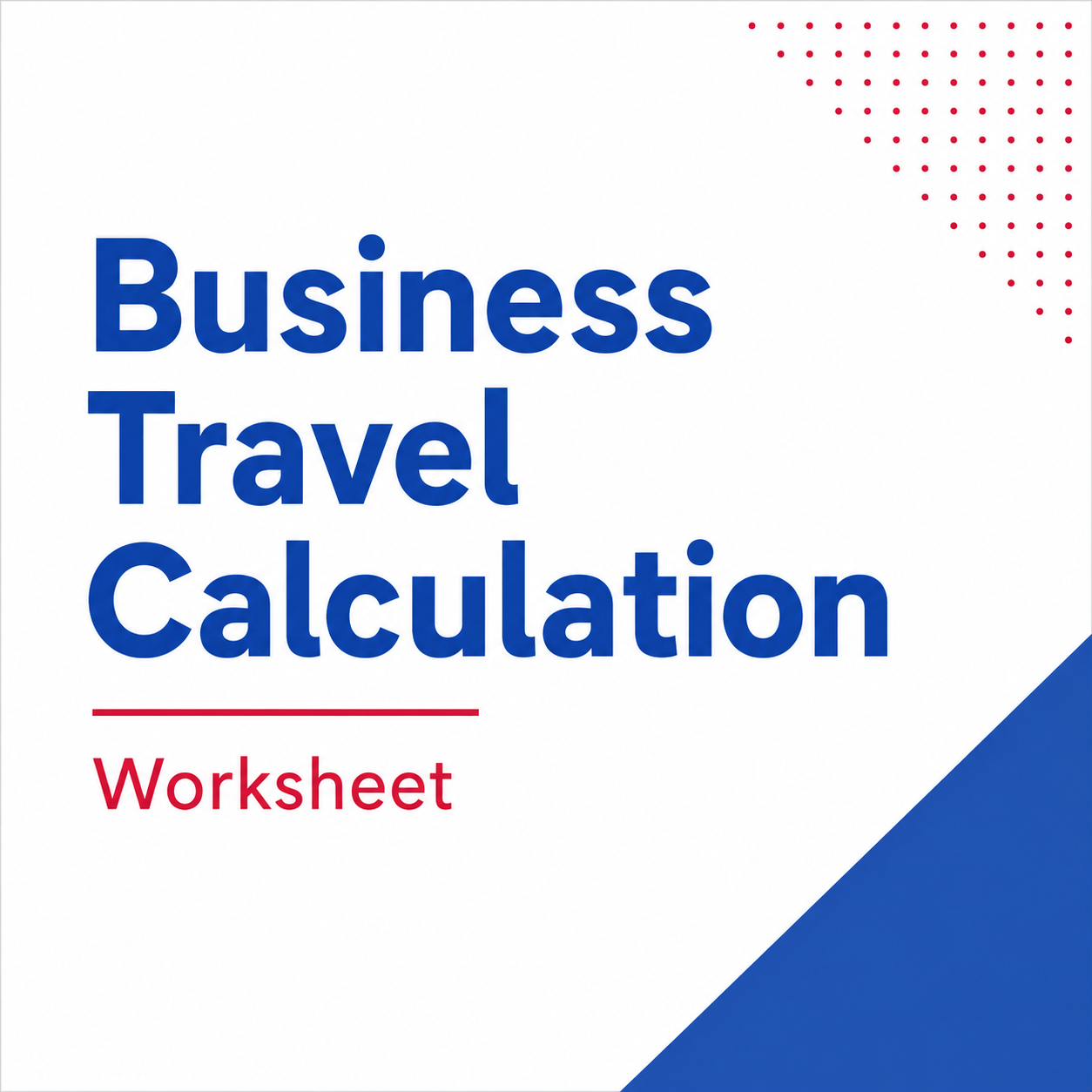 Business Travel Calculation