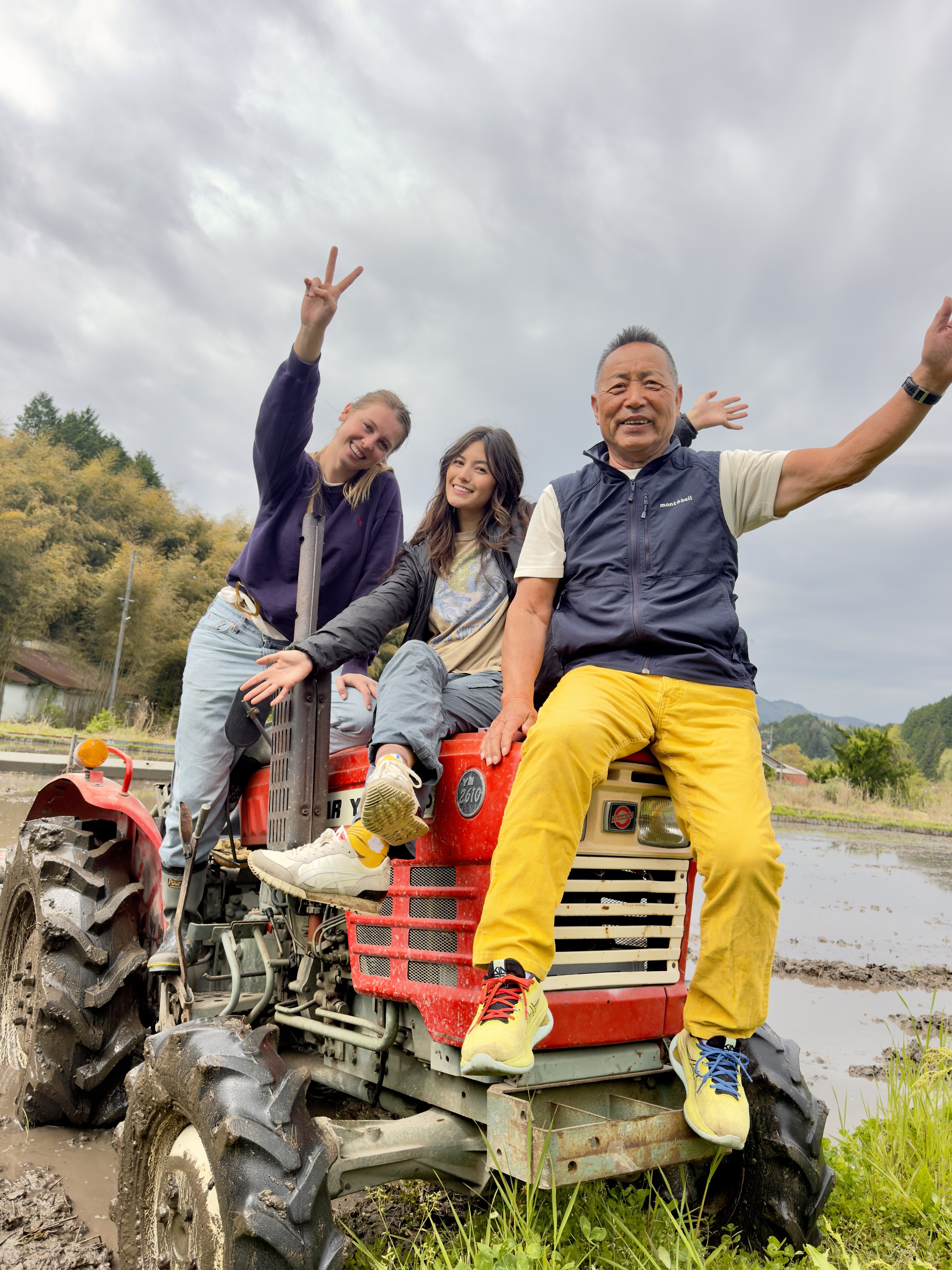 Working on a farm in the the countryside of Japan on a Working Holiday Visa.