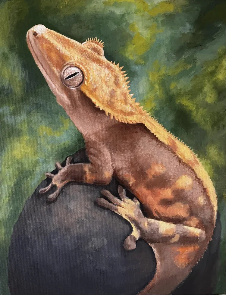 Juice By Nicole McKinney, Oil Paint on Canvas, 11 inches by 14 inches, Finished in November 2024.