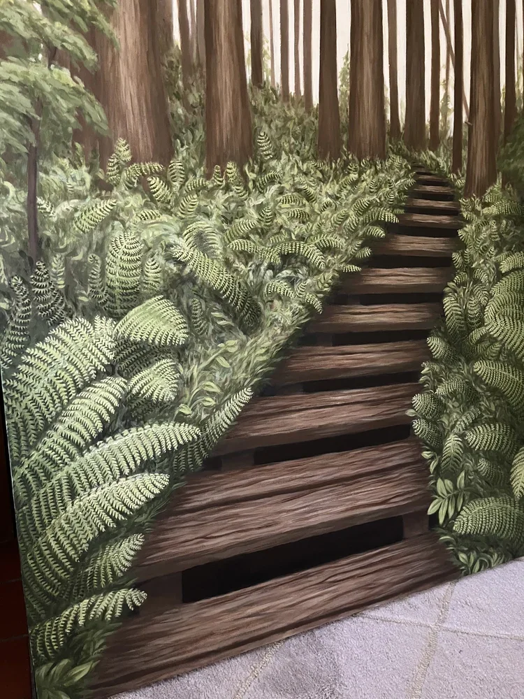 Close up of Into the Woods