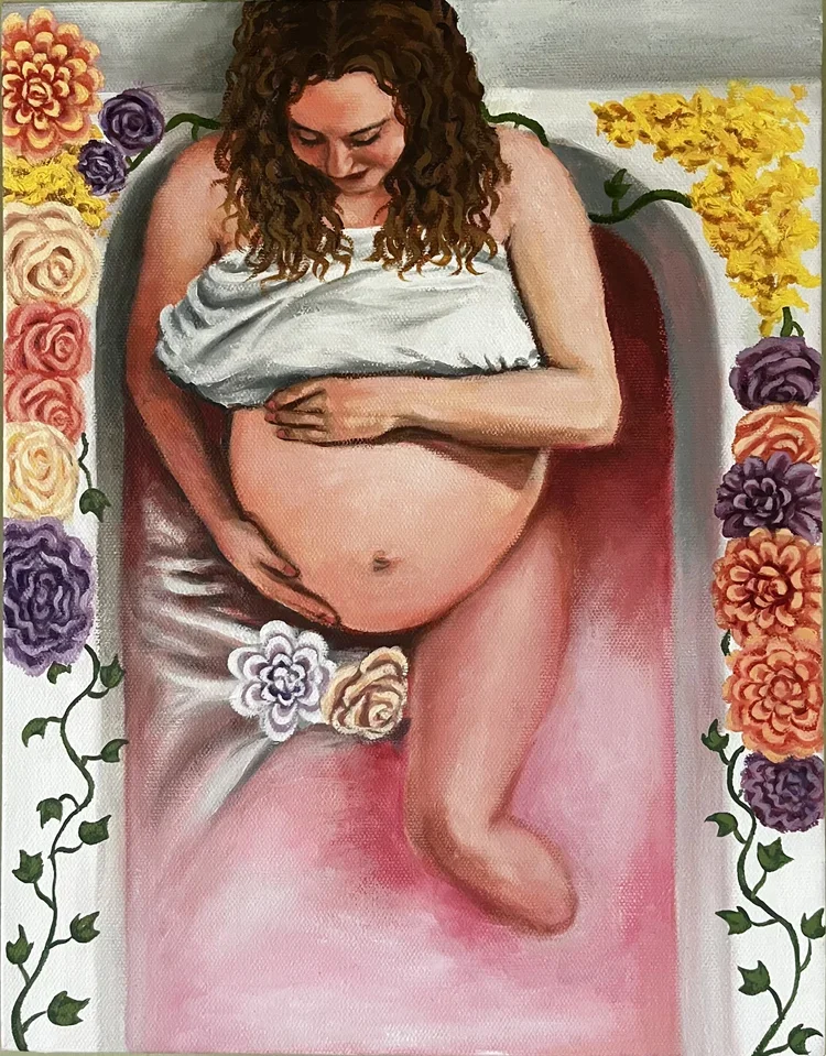 Tiffany 2 By Nicole McKinney, Oil Paint on Canvas, 11 inches by 14 inches, Finished in December 2024.