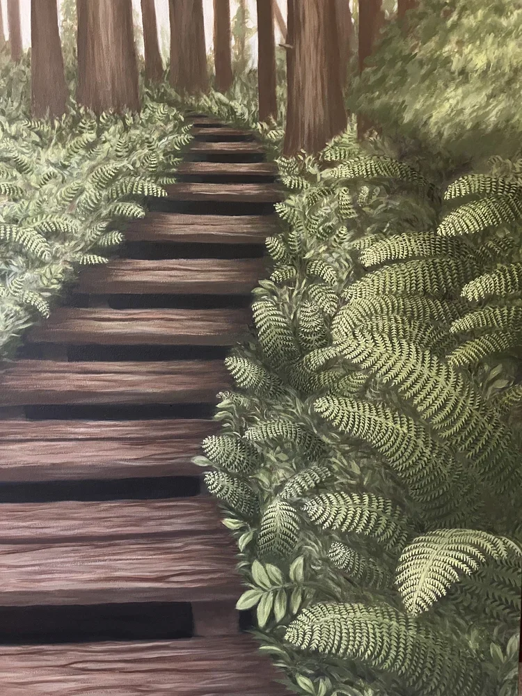 Close up of Into the Woods