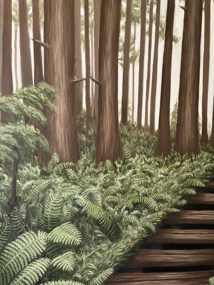 Close up of Into the Woods