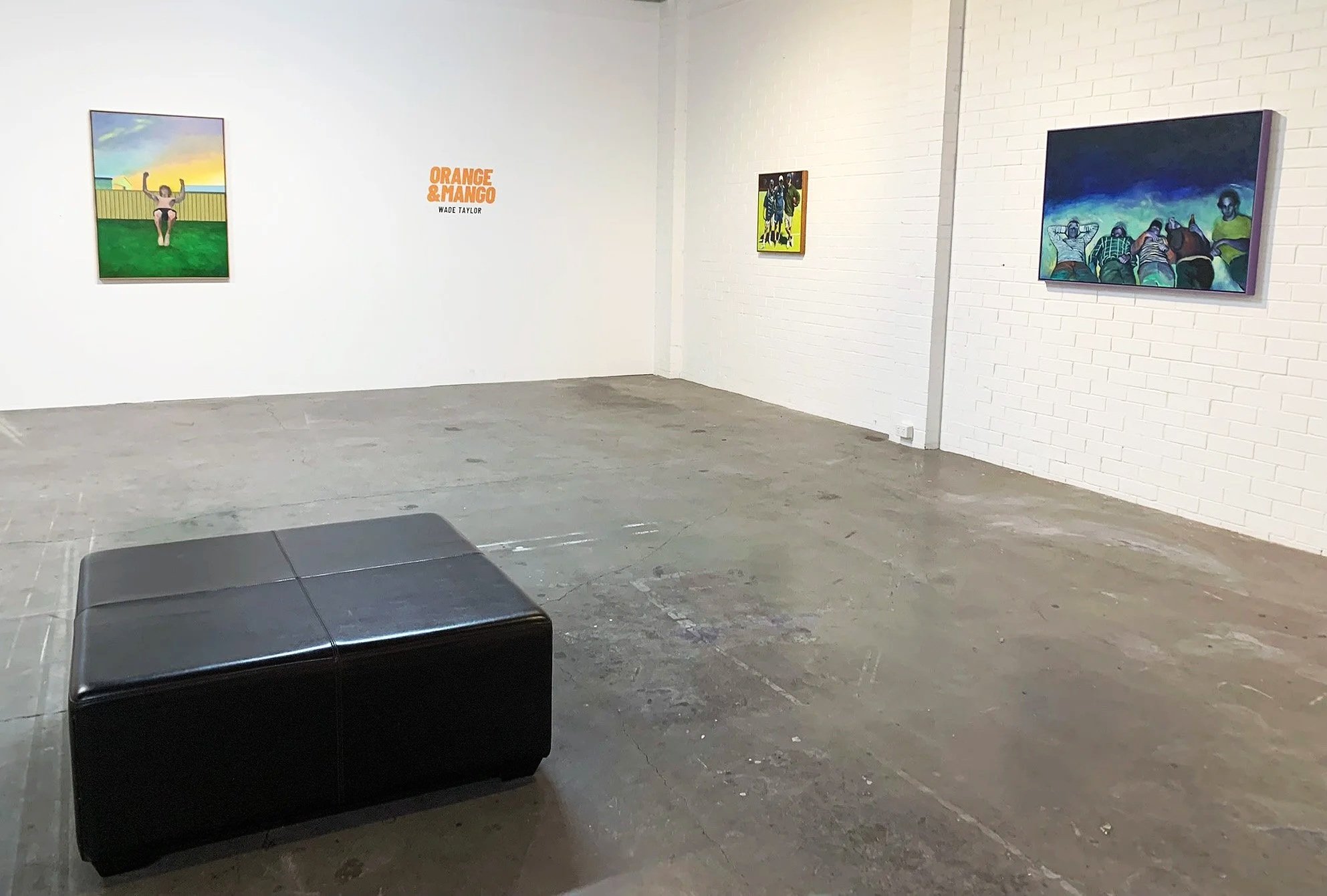 Orange & Mango, install view