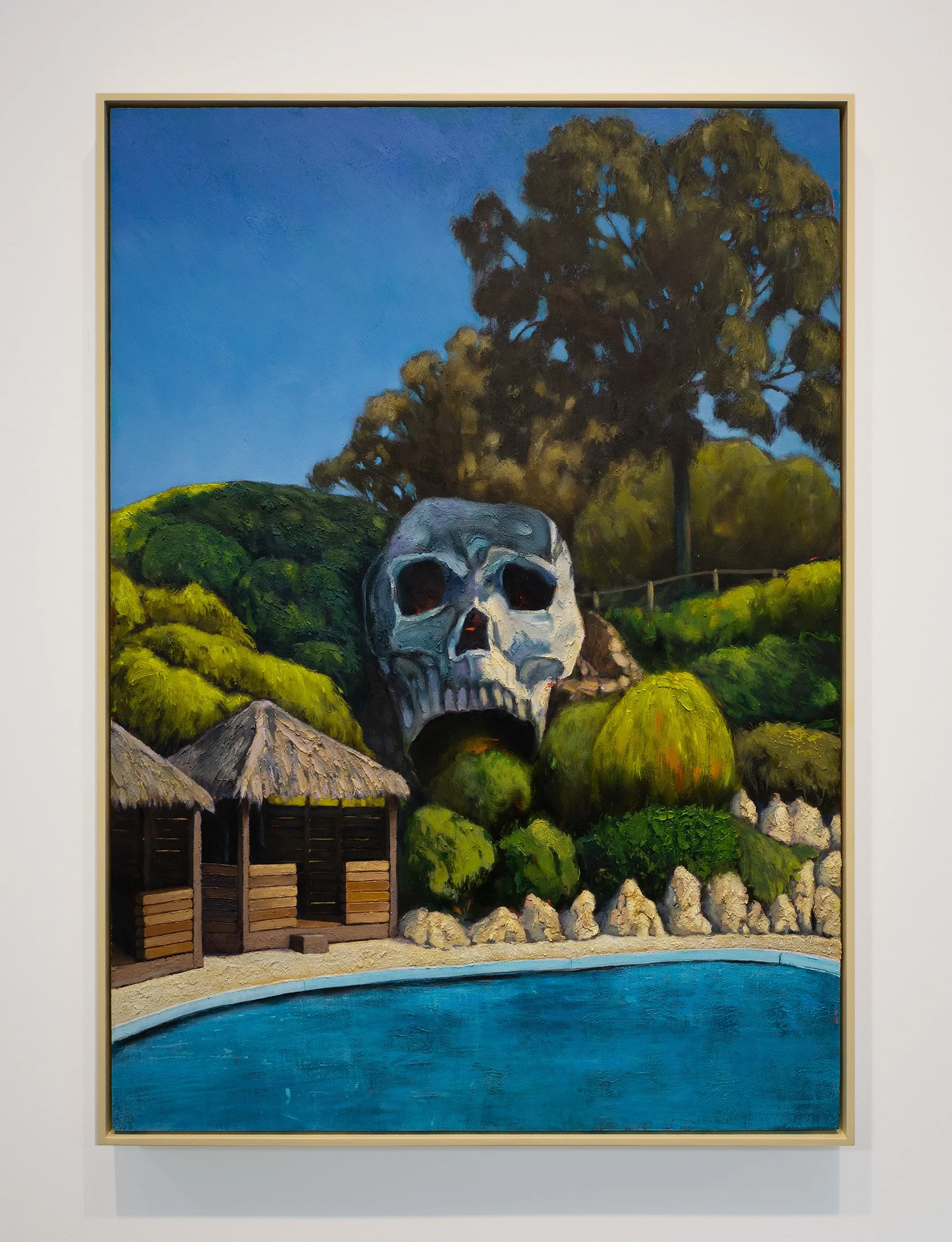 The Shallows, 2026, oil on wood, 102 x 74, via Stala Contemporary