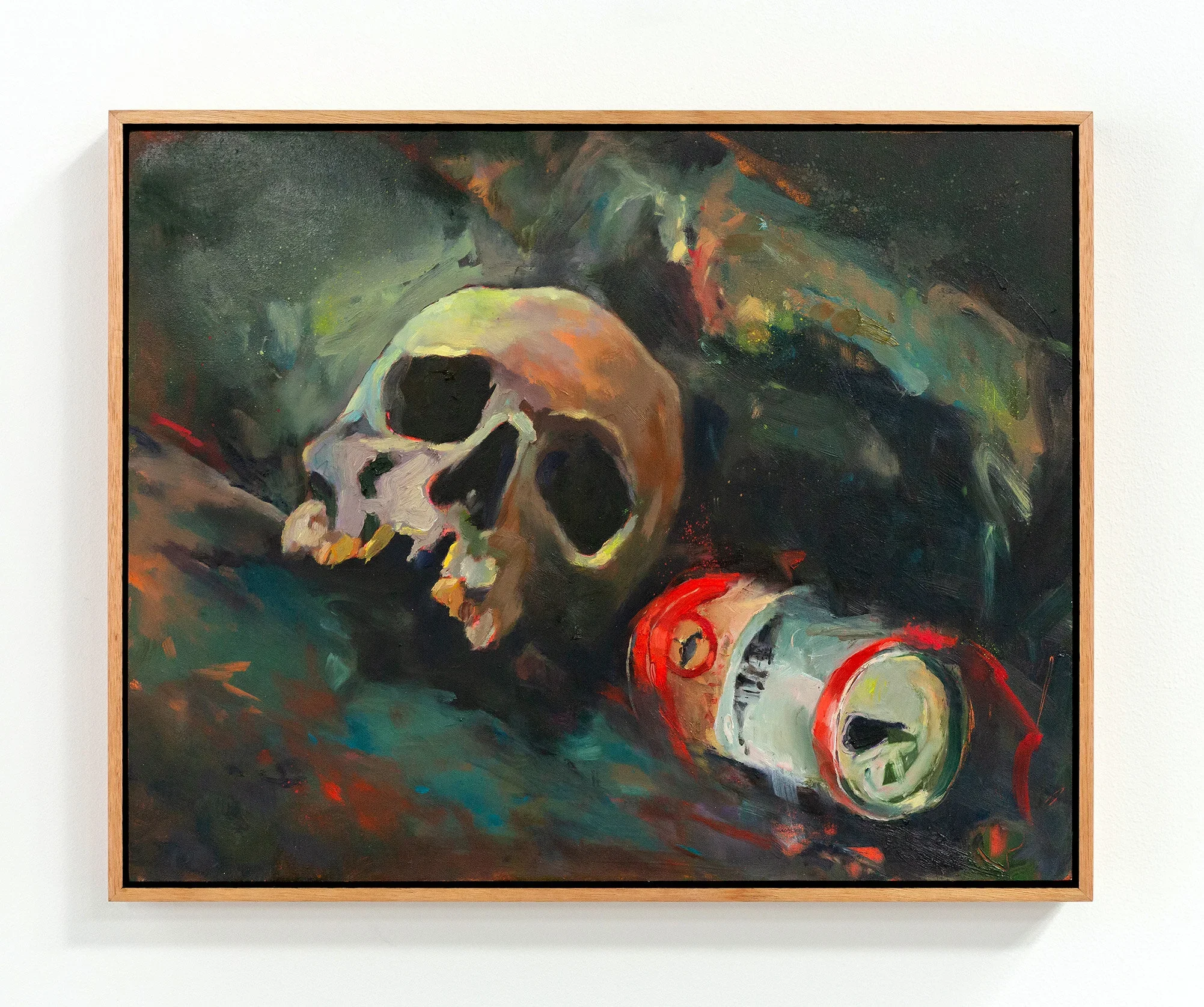 Herbert, 2020, oil on wood, 40 x 50cm