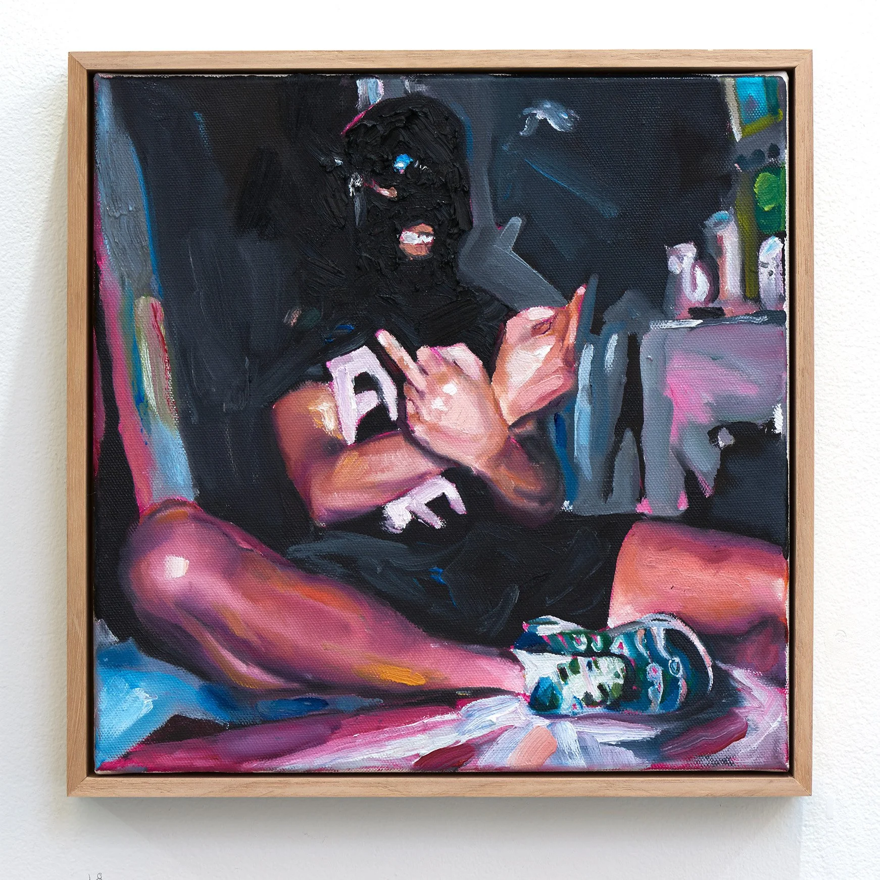 Lad #4, 2015, oil on canvas