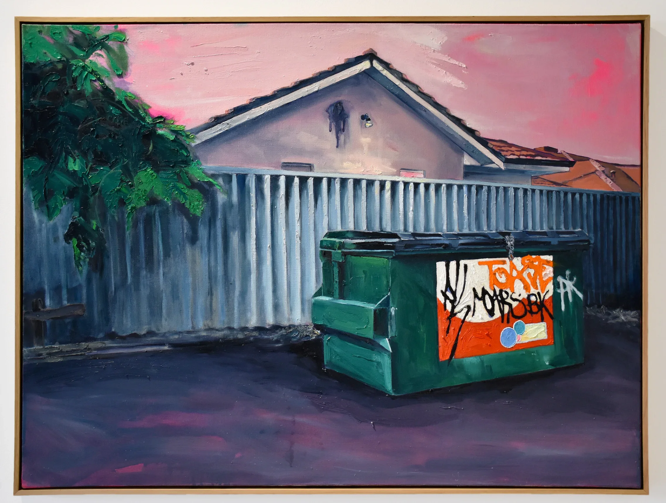 Cul-de-sac, 2016, oil on linen