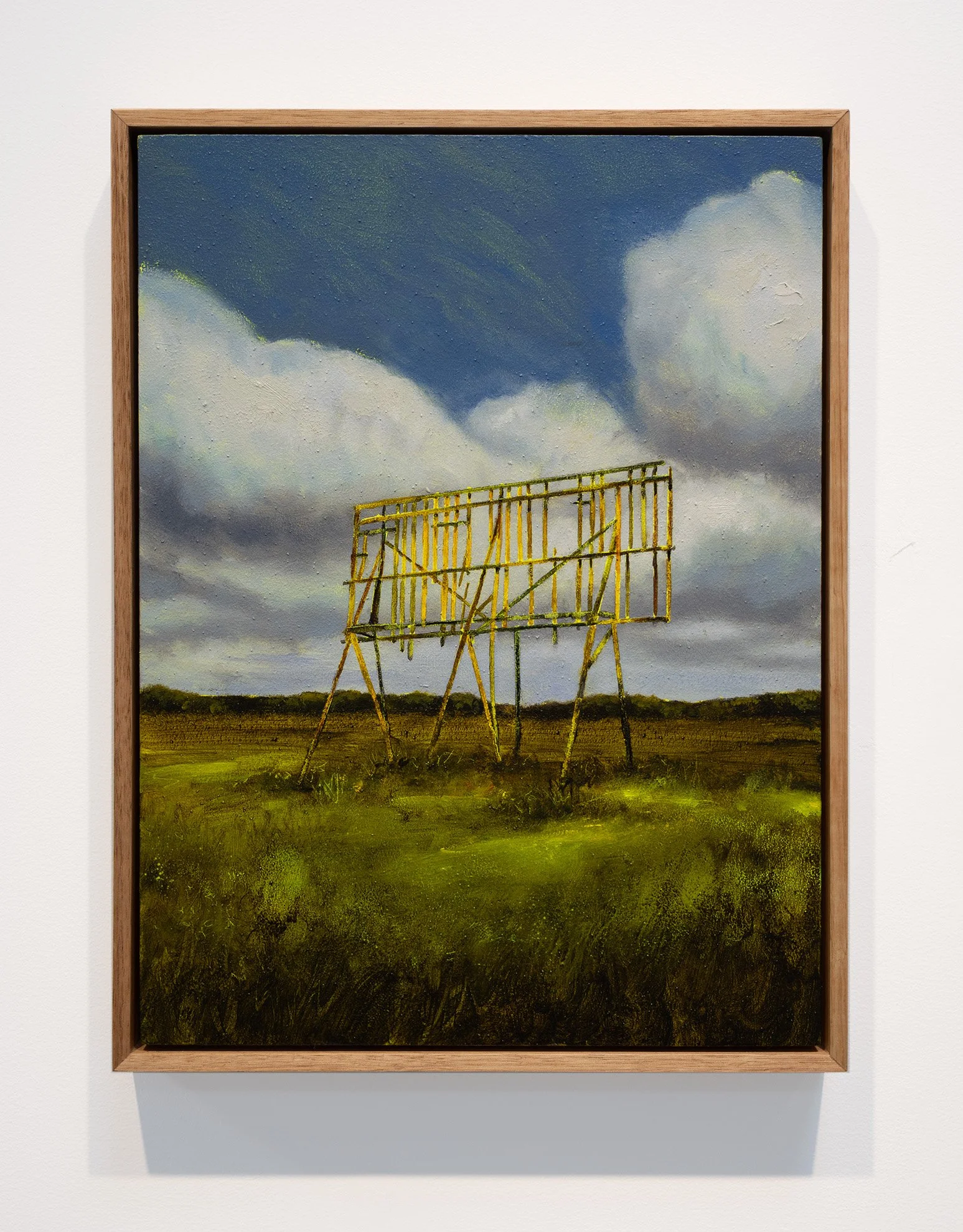 I Can See My House From Here, 2026, oil on wood, 42 x 32 cm