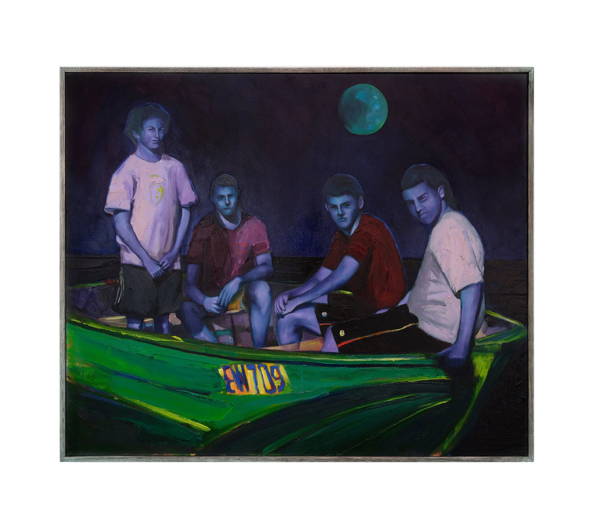 Bust Up, 2022, oil on wood, 60.5 x 73 cm,
Cedar Woods Corporate Collection