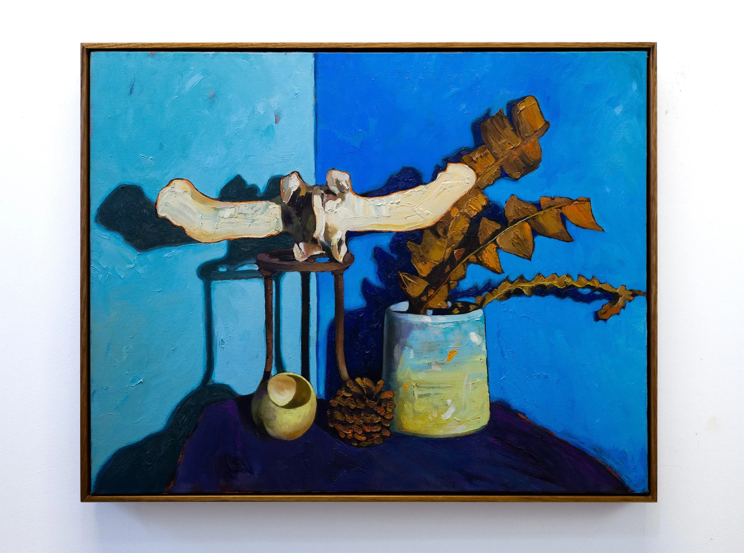 Things Strange, 2024, oil on linen, 60 x 77cm